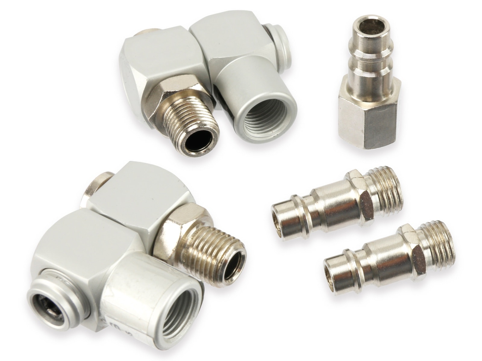 DAYTOOLS Druckluftgelenkanschluss-Set DLAS5, 5 teilig