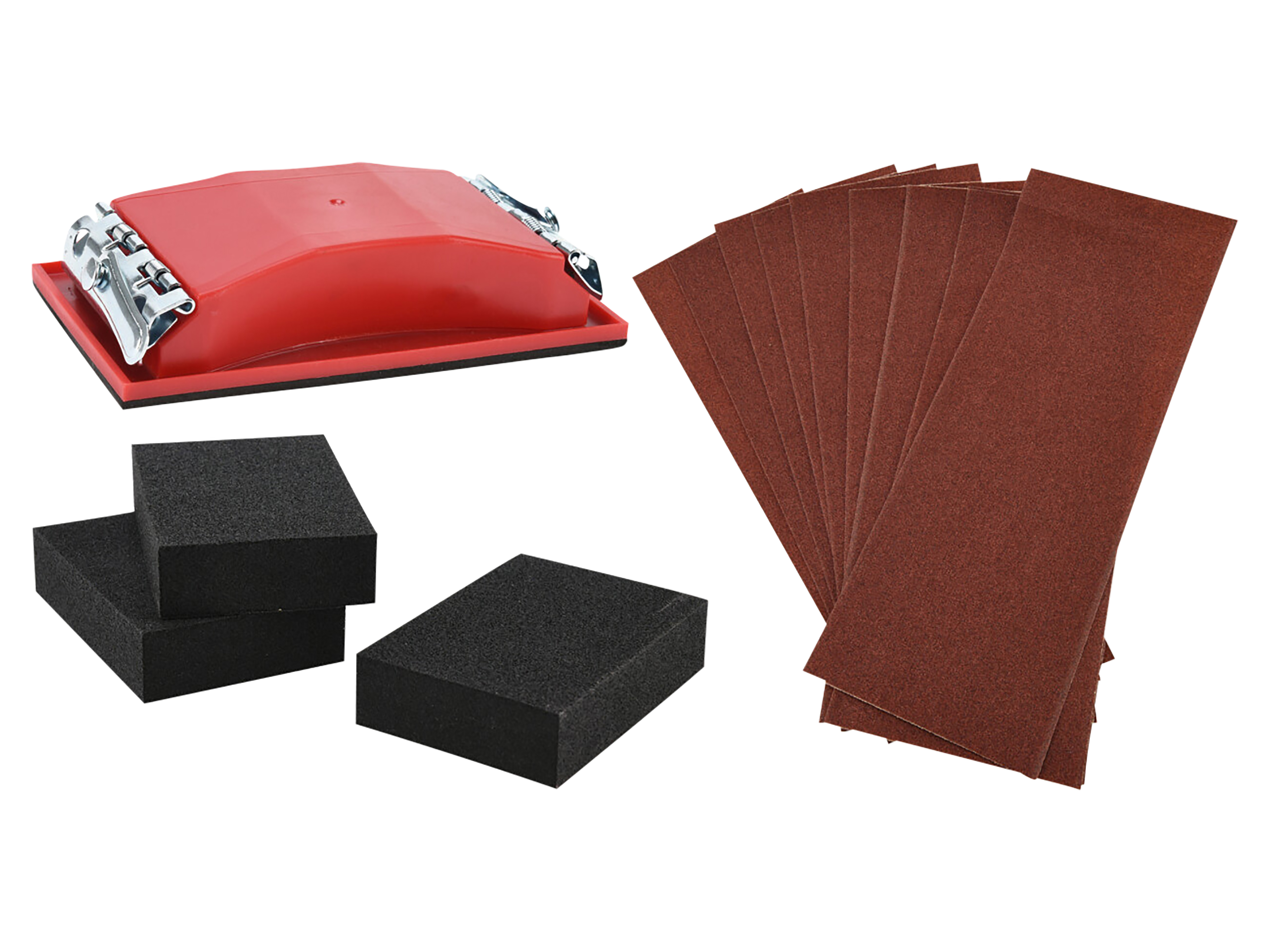 Schleifblock-Set, 24-teilig