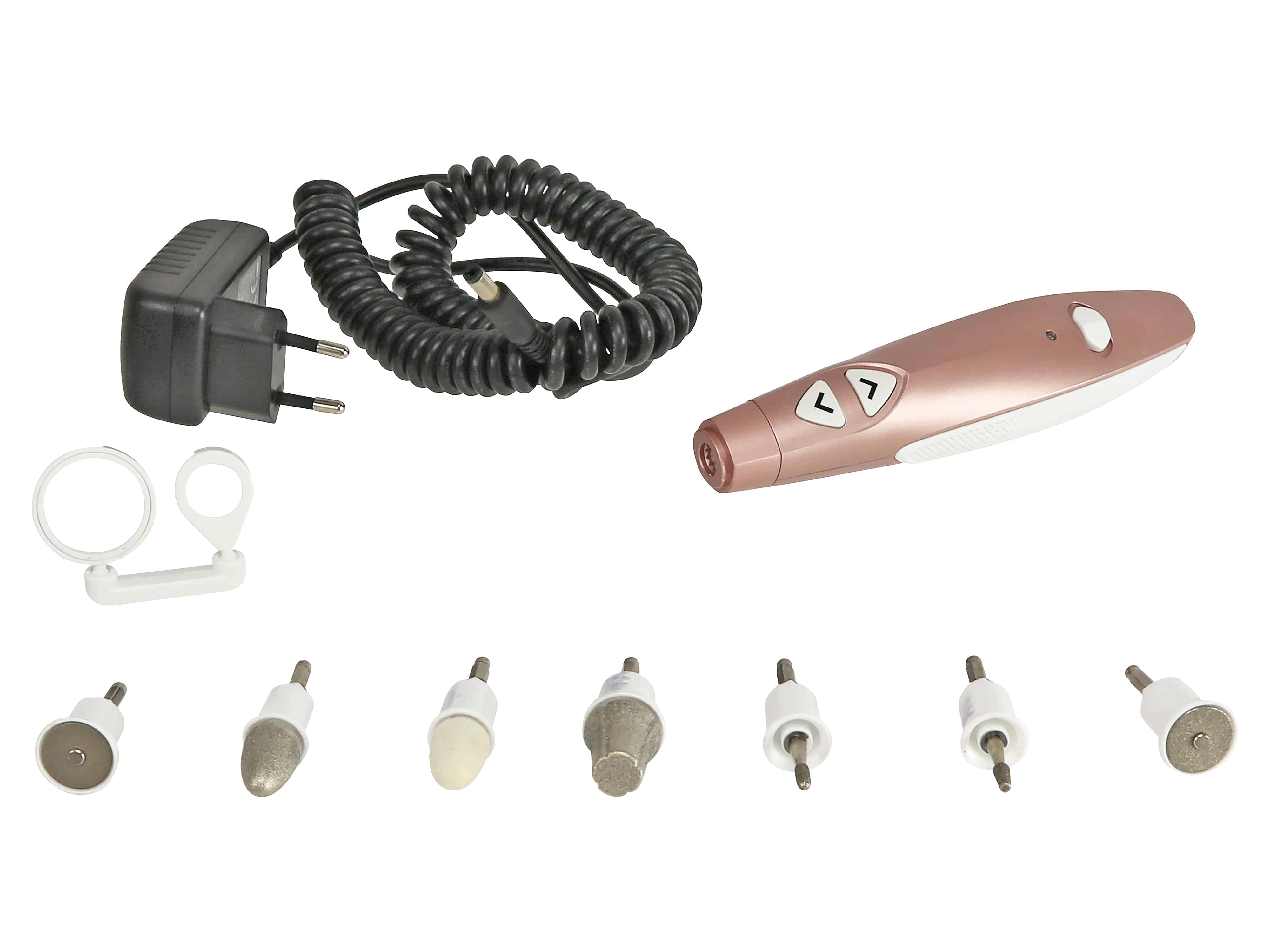 VIDABELLE Manikür-/Pedikür Set, beige, 7 Aufsätze VIDABELLE Manikür-/Pedikür Set, beige, 7 Aufsätze