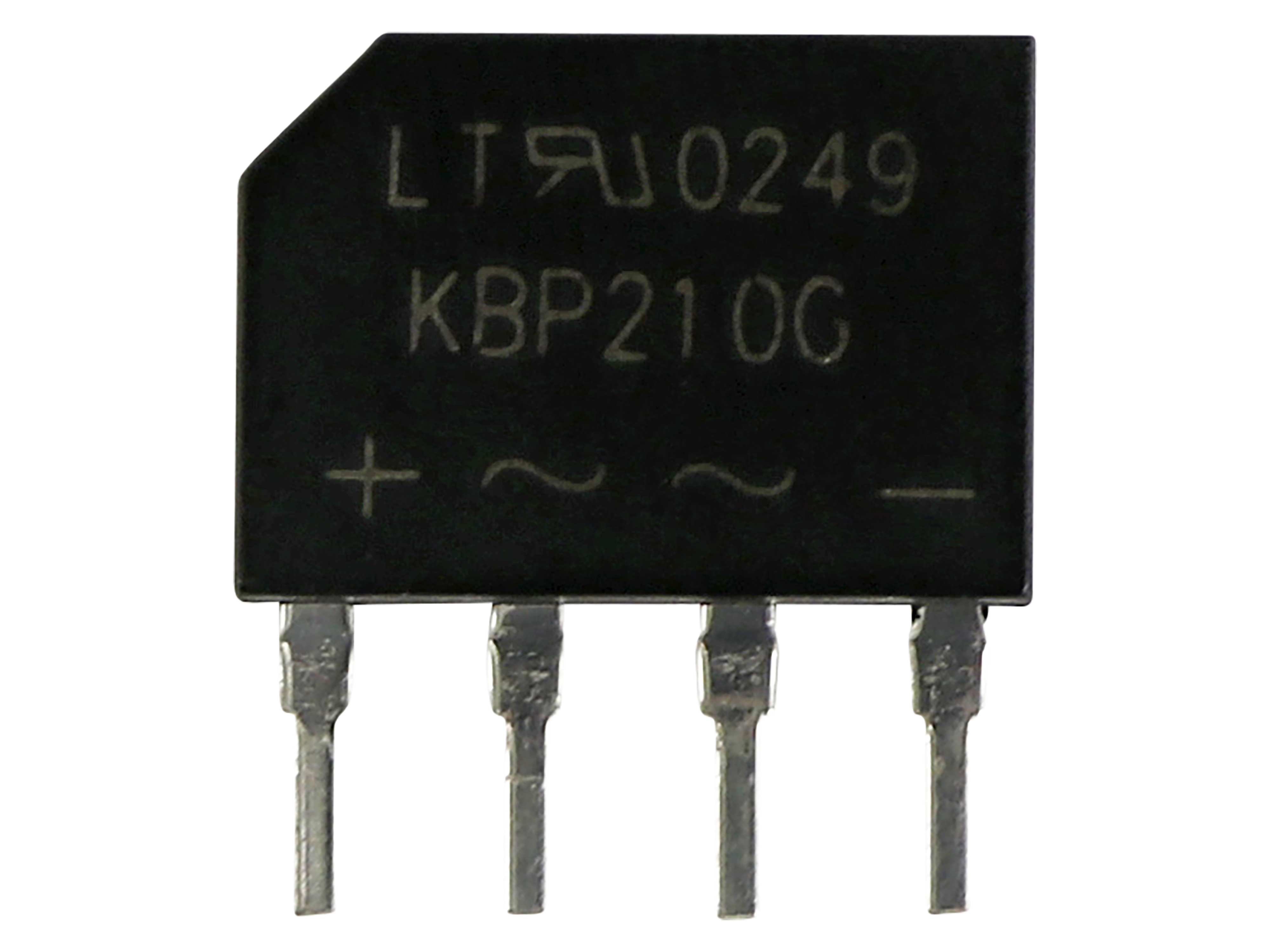 Gleichrichter KBP210G, 2 A, 1000 V Gleichrichter KBP210G, 2 A, 1000 V