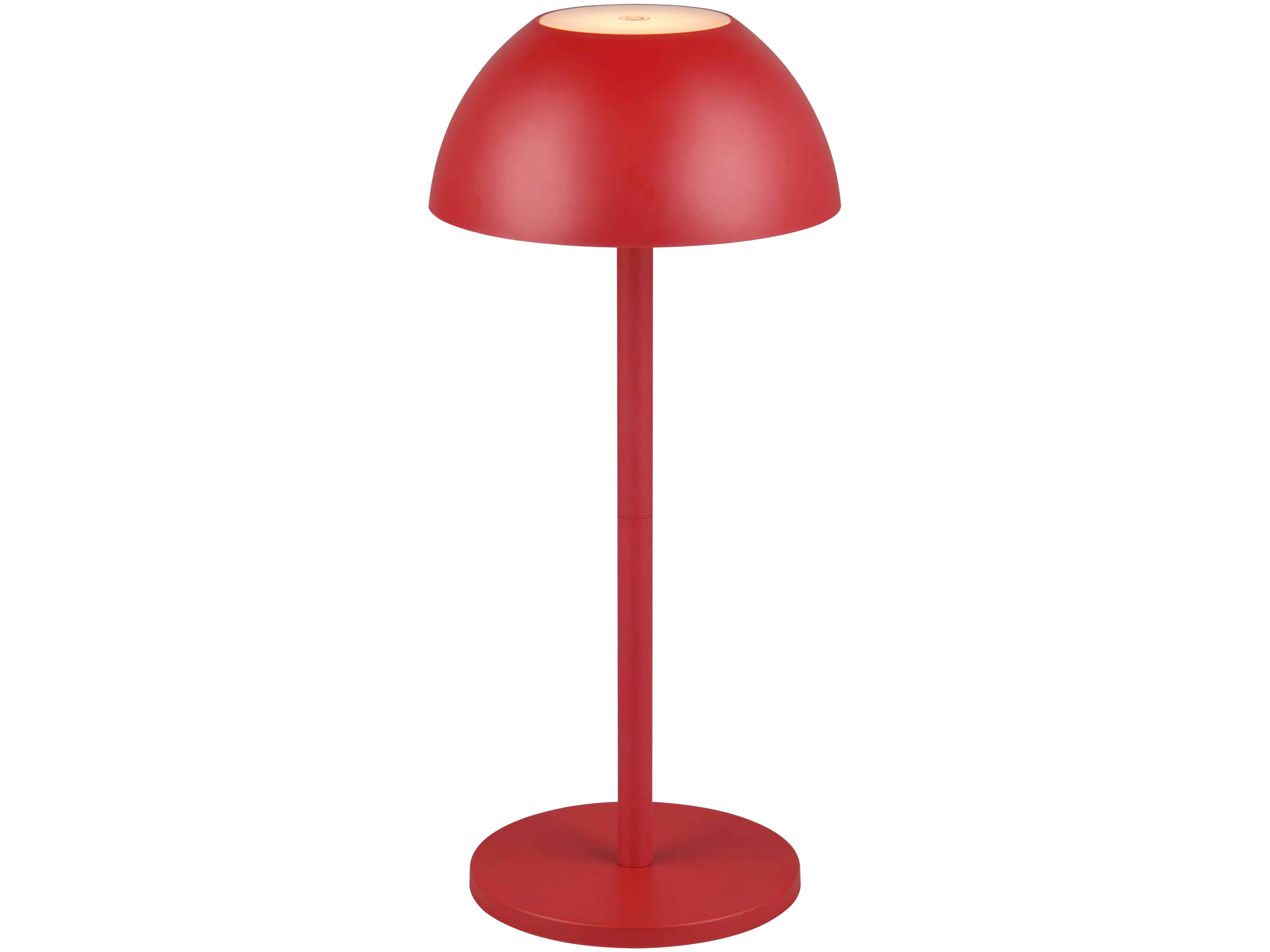 REALITY LED-Akku-Tischleuchte Ricardo R54106110 rot, IP54, 1,7 W, 240 lm, 3000 K REALITY LED-Akku-Tischleuchte Ricardo R54106110 rot, IP54, 1,7 W, 240 lm, 3000 K