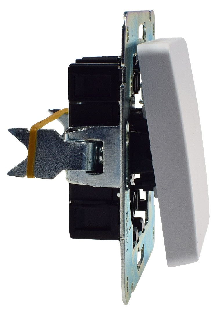 MILOS Wechselschalter 22773, UP, 10A/250V, Steckanschluss, weiß matt MILOS Wechselschalter 22773, UP, 10A/250V, Steckanschluss, weiß matt