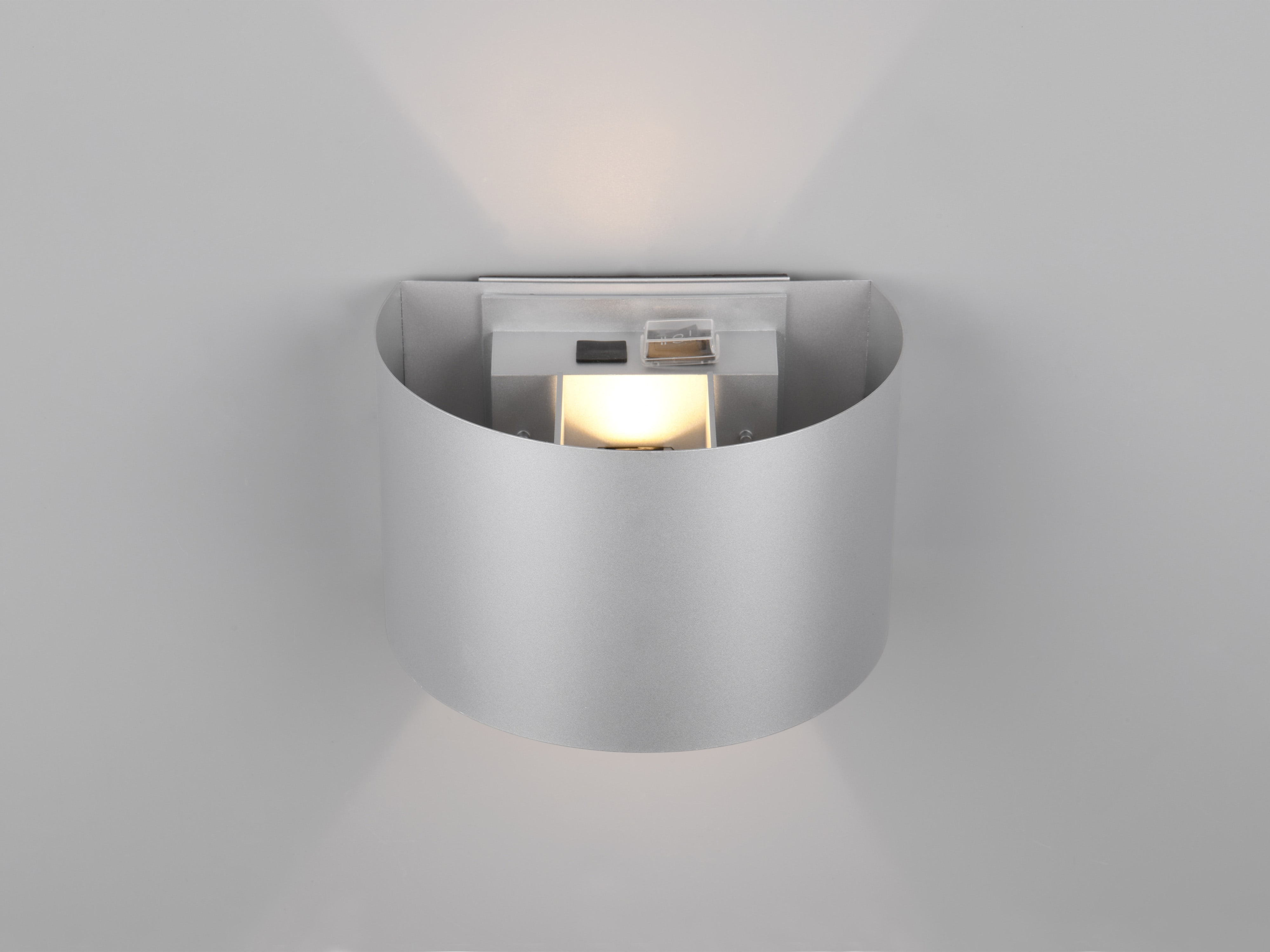 REALITY LED-Akku-Wandleuchte Talent R27769187 titanfarbig, IP 44, 2 x 0,5 W, 100 lm, 3000 K REALITY LED-Akku-Wandleuchte Talent R27769187 titanfarbig, IP 44, 2 x 0,5 W, 100 lm, 3000 K,