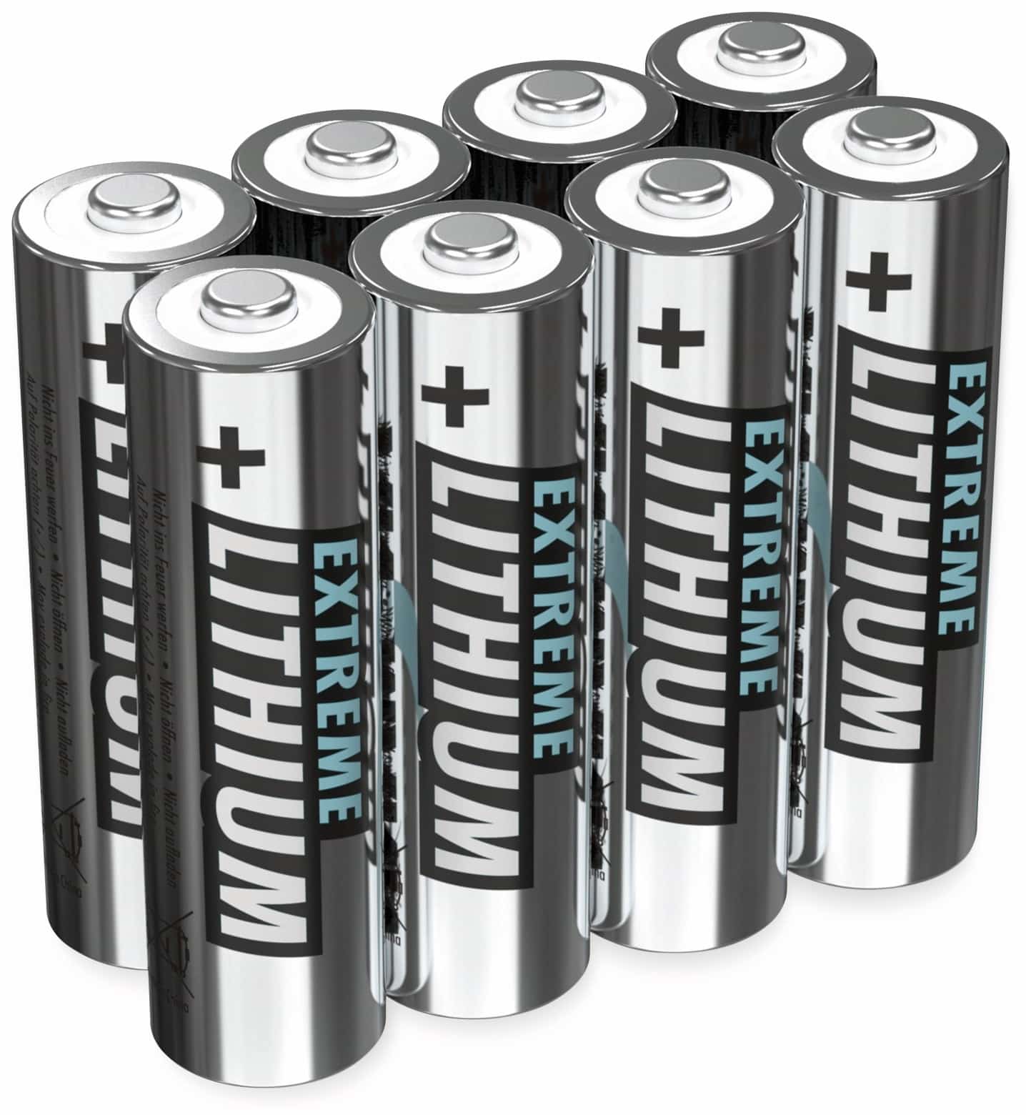 ANSMANN Mignon-Batterie, Lithium, AA, 1,5 V-, 8 Stück ANSMANN Mignon-Batterie, Lithium, AA, 1,5 V-, 8 Stück