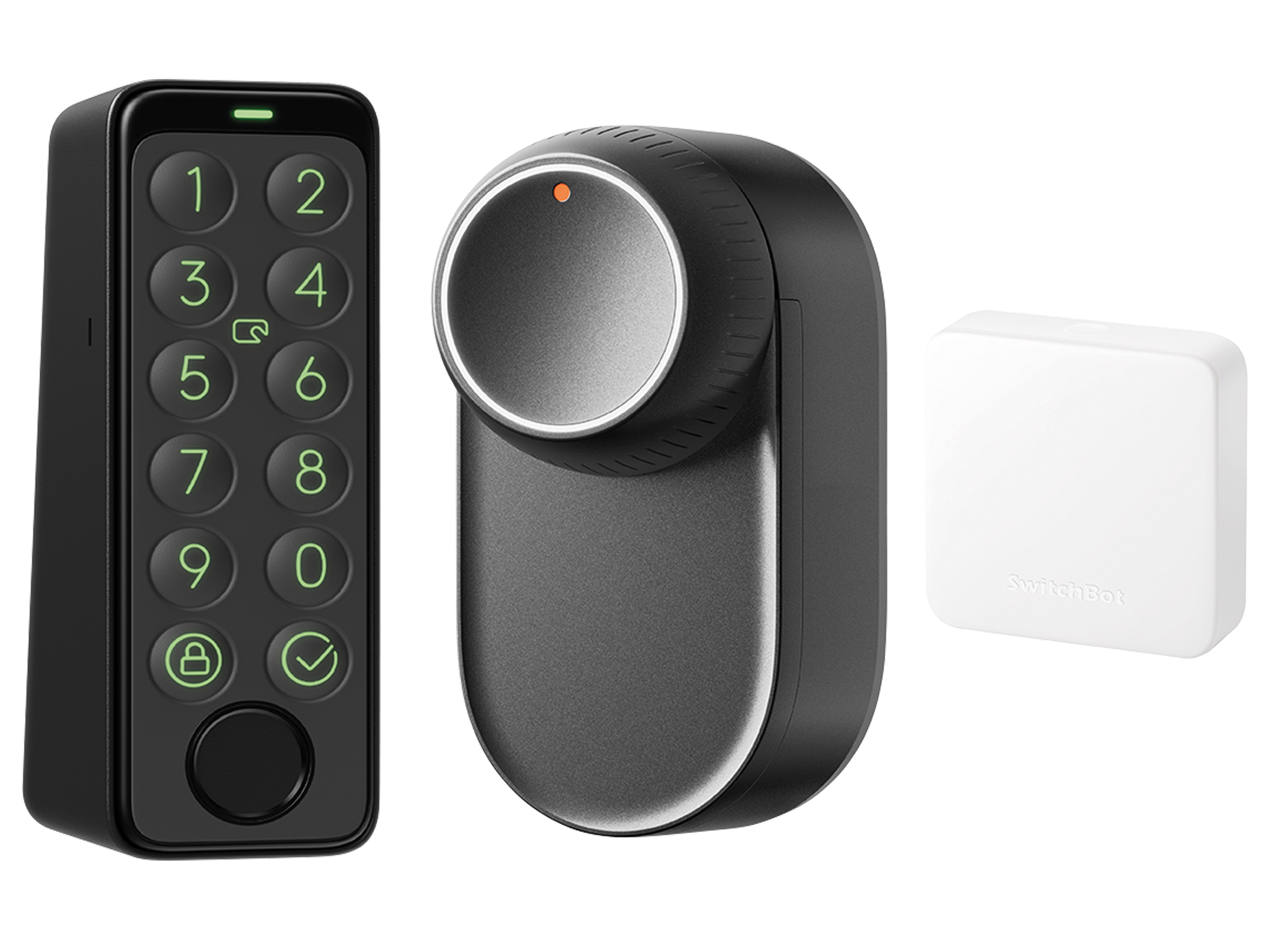 SWITCHBOT Ultra Touch Keypad Bundle, schwarz SWITCHBOT Ultra Touch Keypad Bundle, schwarz