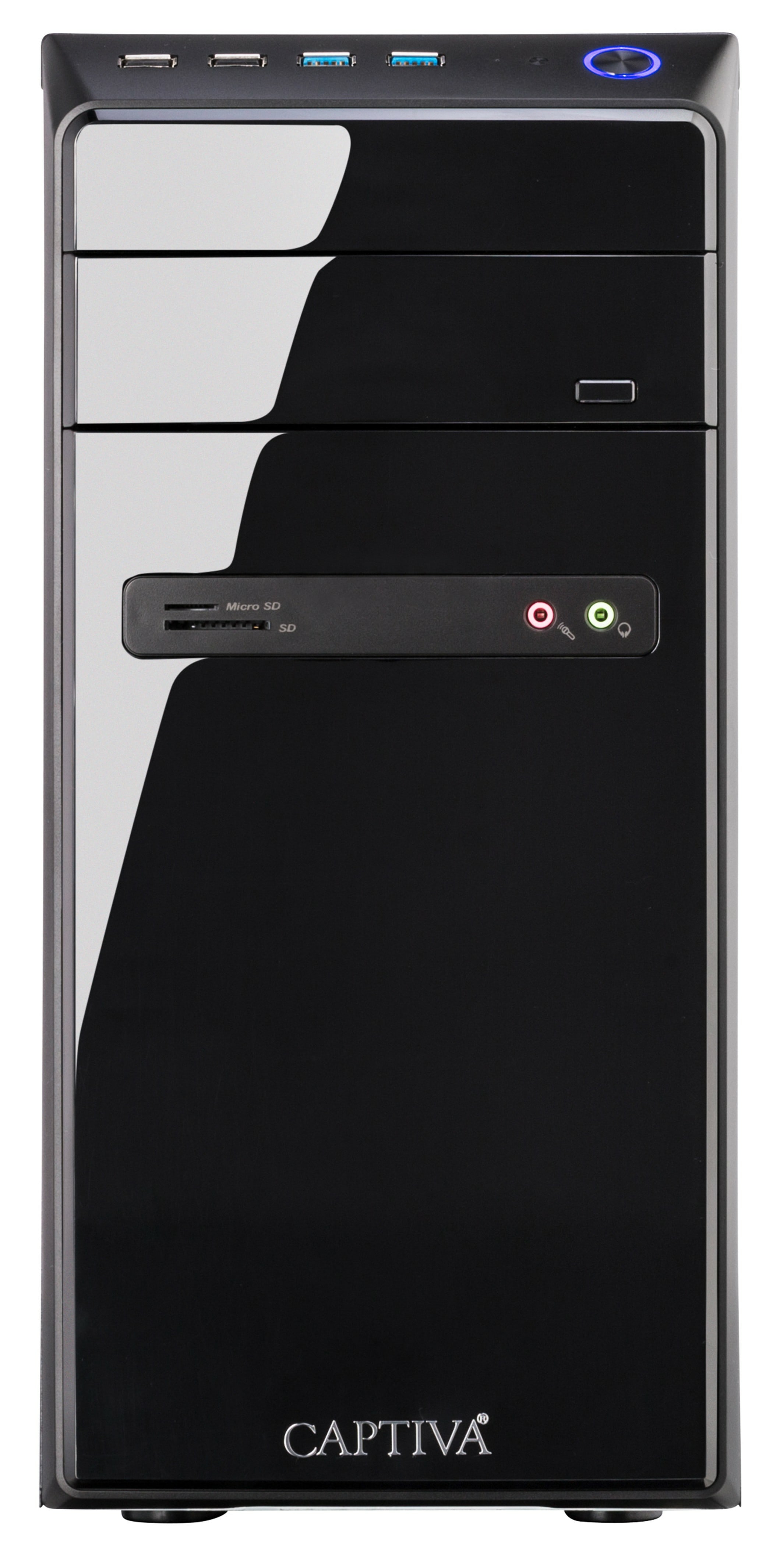 CAPTIVA Desktop-PC R67-212 Power StarterAMD Ryzen™ 7 5700G, 16 GB DDR4, 480 GB SSD CAPTIVA Desktop-PC R67-212 Power StarterAMD Ryzen™ 7 5700G, 16 GB DDR4, 480 GB SSD