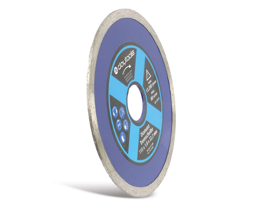 DAYTOOLS Diamant-Trennscheibe, Ø 115 mm, DAYTOOLS Diamant-Trennscheibe, Ø 115 mm,