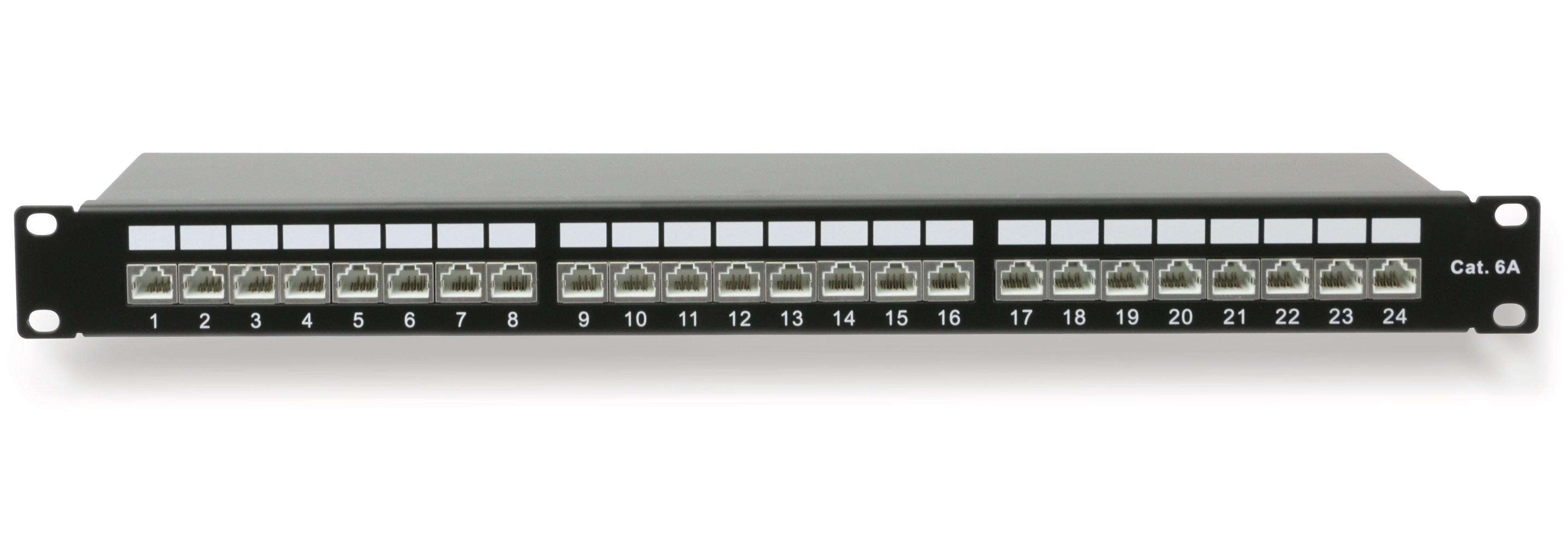 RED4POWER CAT.6a Patchpanel R4-N119S, 24-fach, 19", schwarz RED4POWER CAT.6a Patchpanel R4-N119S, 24-fach, 19", schwarz