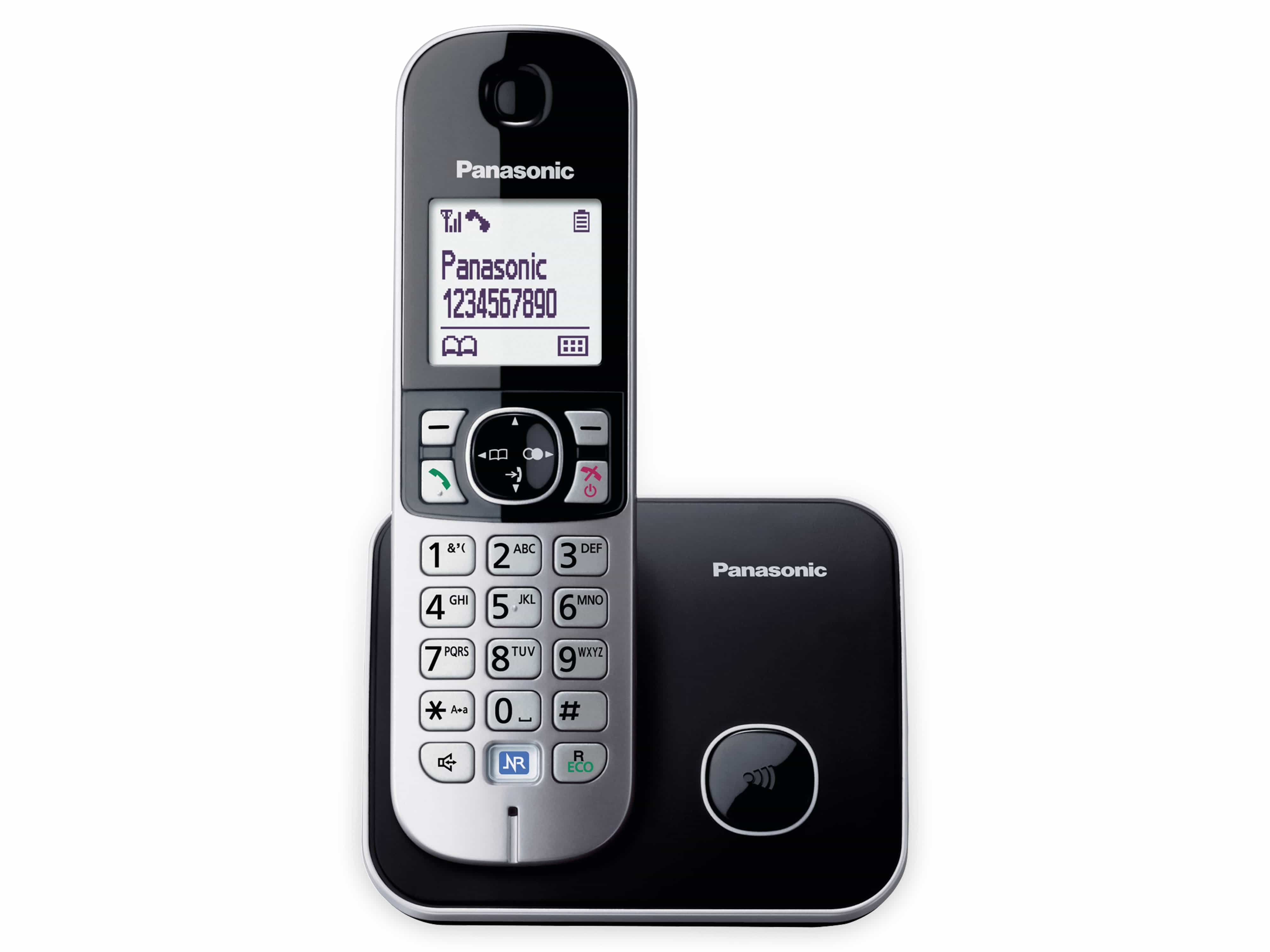 PANASONIC DECT-Telefon KX-TG6811Gs, perlsilber PANASONIC DECT-Telefon KX-TG6811Gs, perlsilber