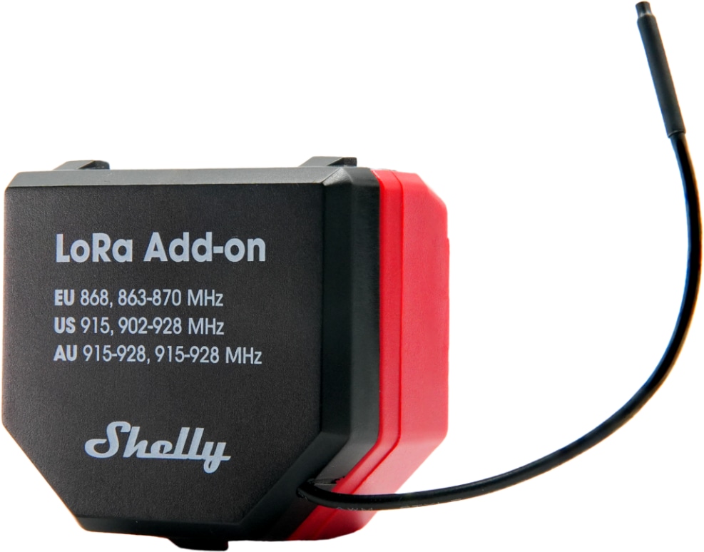 SHELLY Unterputz Relais LoRa Add-on SHELLY Unterputz Relais LoRa Add-on
