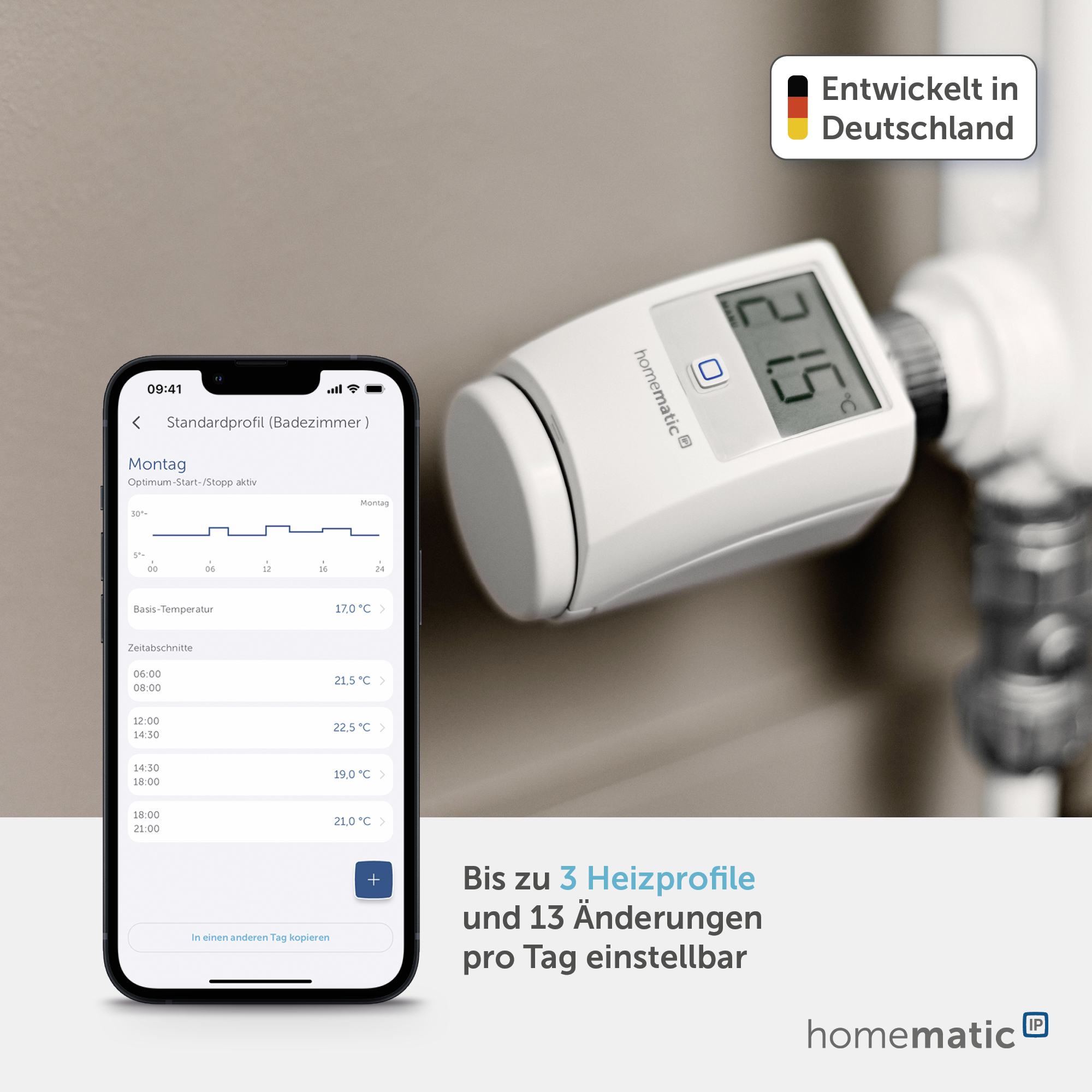 HOMEMATIC IP Smart Home 140280 Heizkörper-Thermostat HOMEMATIC IP Smart Home 140280 Heizkörper-Thermostat