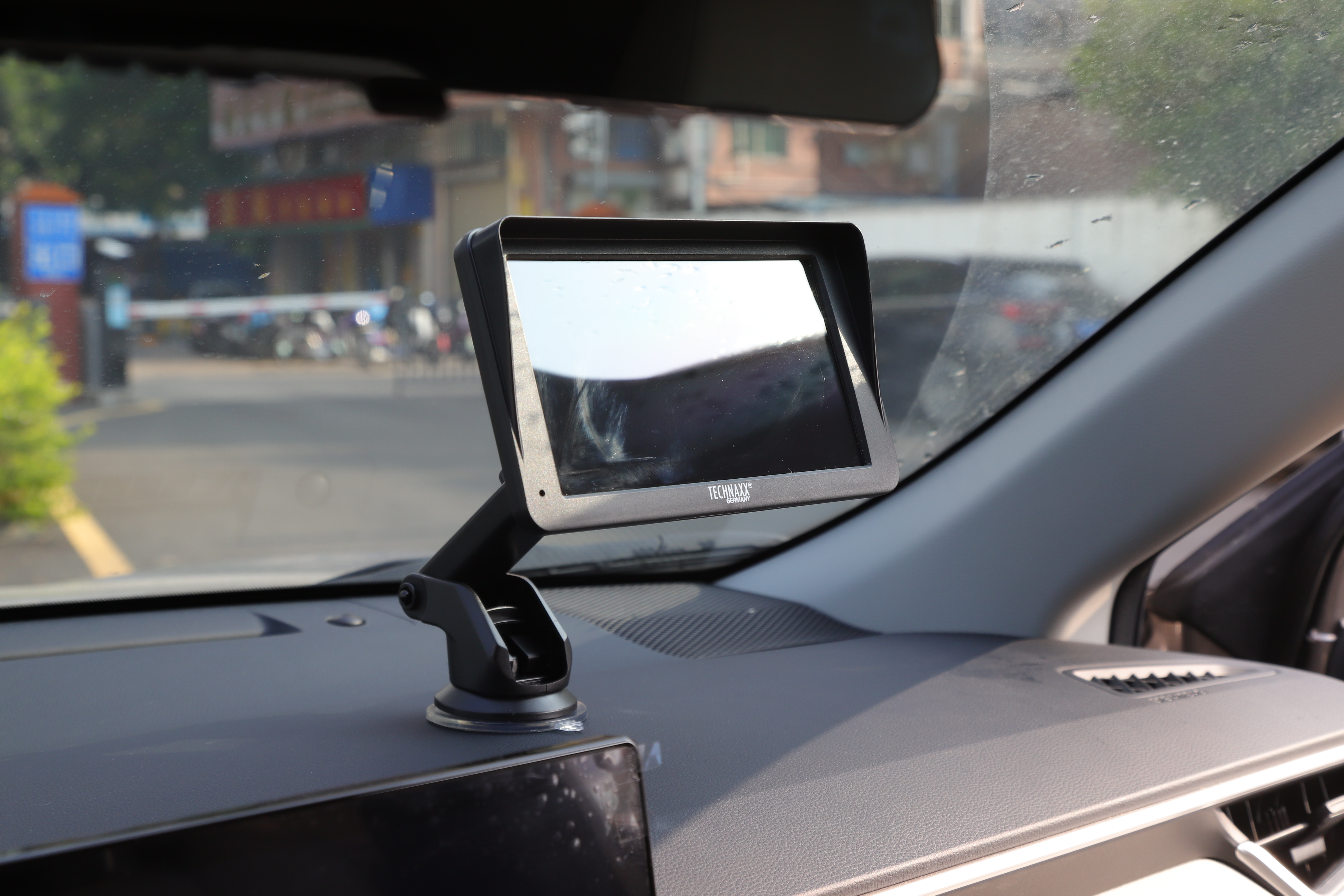 TECHNAXX Wireless-Monitor TX-361, CarPlay & Android Auto, mit Dashcam