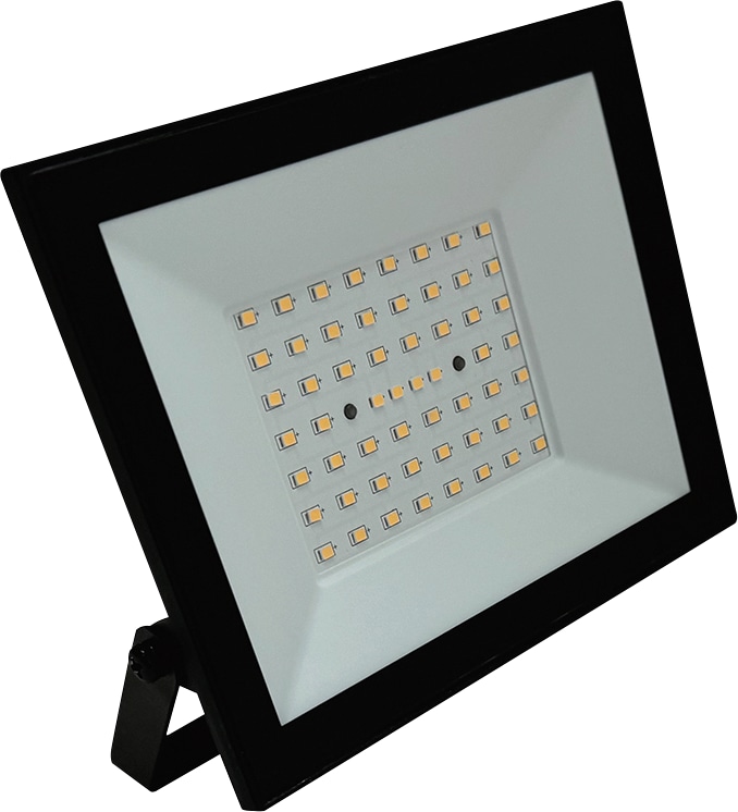V-TAC LED-Fluter, VT-44054, 50 W, 4000K, EEK: F, 4000 lm, neutralweiß, IP65, schwarz V-TAC LED-Fluter, VT-44054, 50 W, 4000K, EEK: F, 4000 lm, neutralweiß, IP65, schwarz