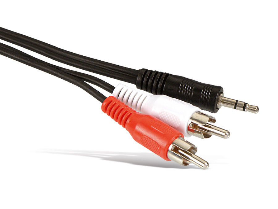 S-IMPULS Audio-Adapterkabel Klinke auf Cinch, 10 m S-IMPULS Audio-Adapterkabel Klinke auf Cinch, 10 m