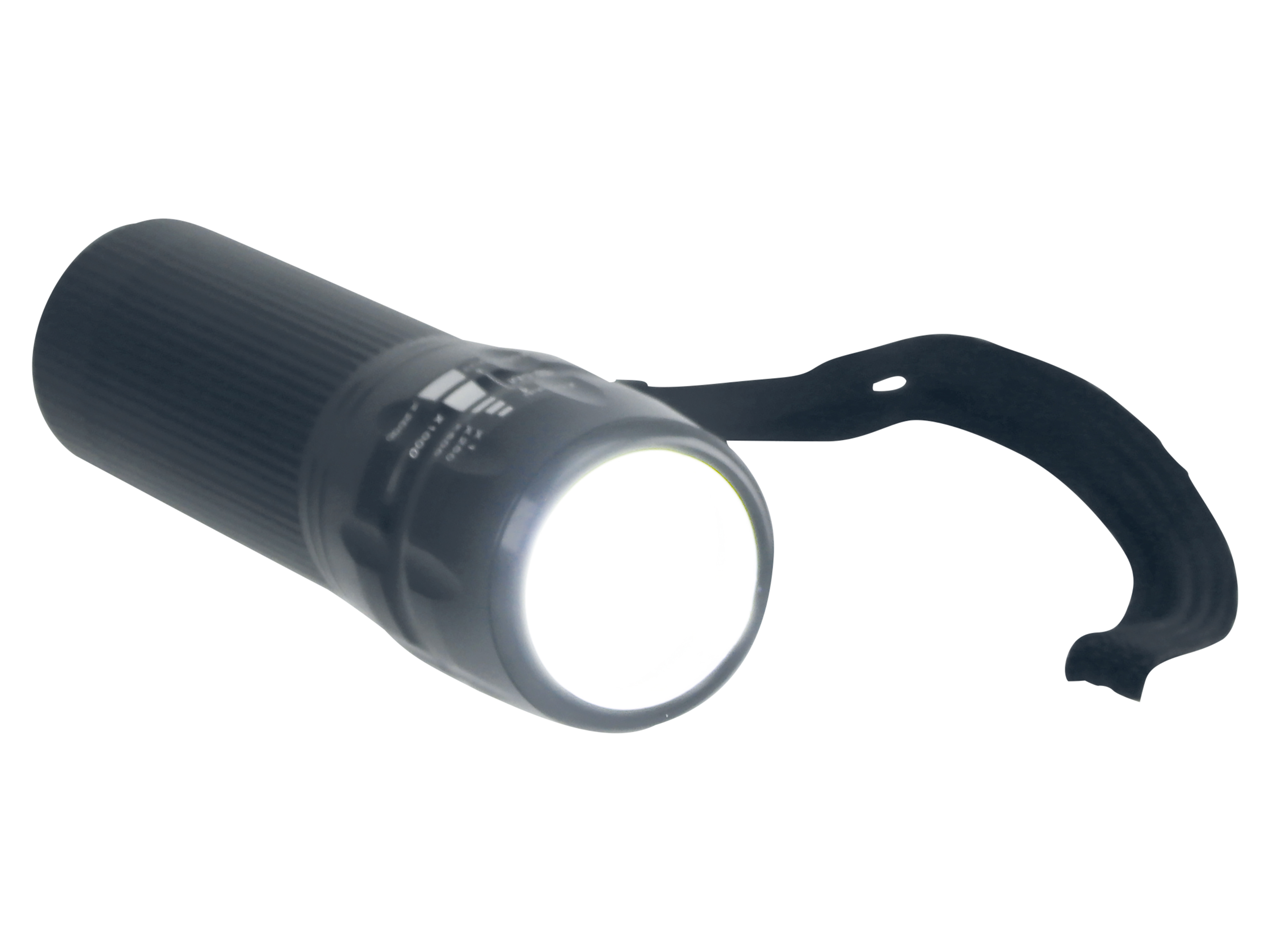 LED-Taschenlampe, Alu, 5 W OSRAM LED, schwarz, 4xMicro LED-Taschenlampe, Alu, 5 W OSRAM LED, schwarz, 4xMicro