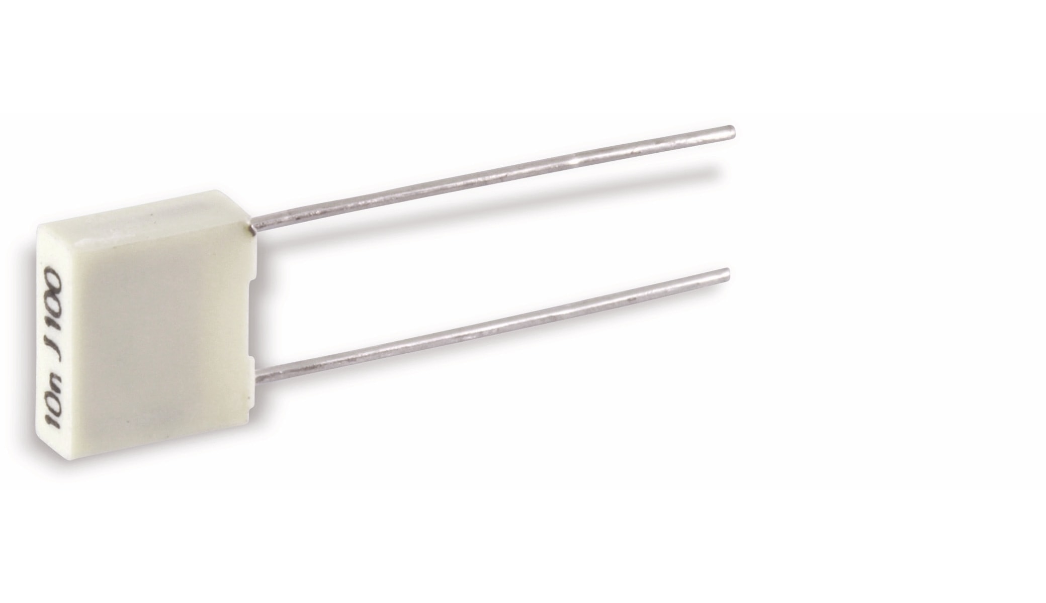Folienkondensator, 680 pF, 160 V-, radial, RM 5 Folienkondensator, 680 pF, 160 V-
