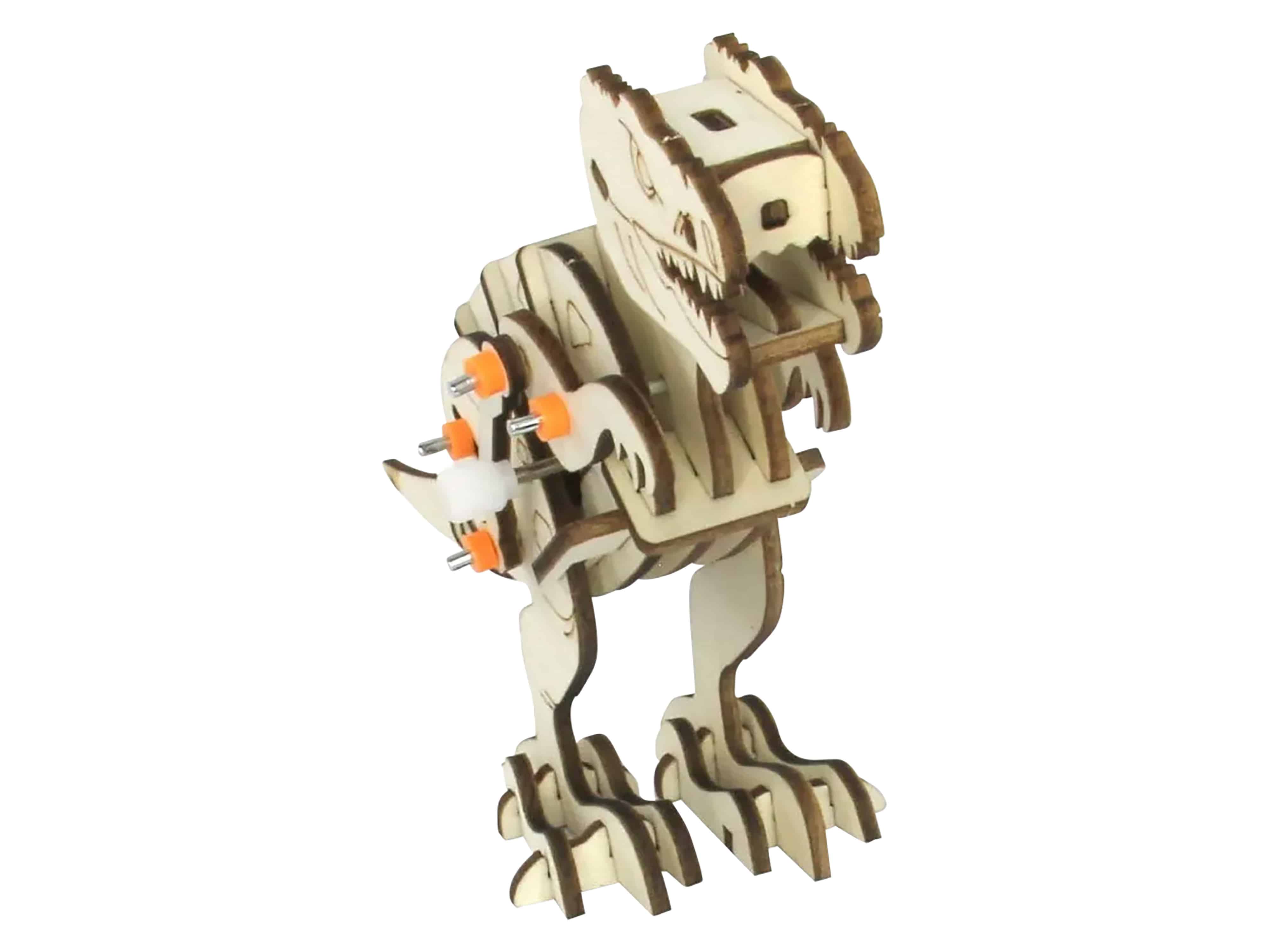 SOL-EXPERT 3D Holz Puzzle Funktionsmodell Walking Dino SOL-EXPERT 3D Holz Puzzle Funktionsmodell Walking Dino