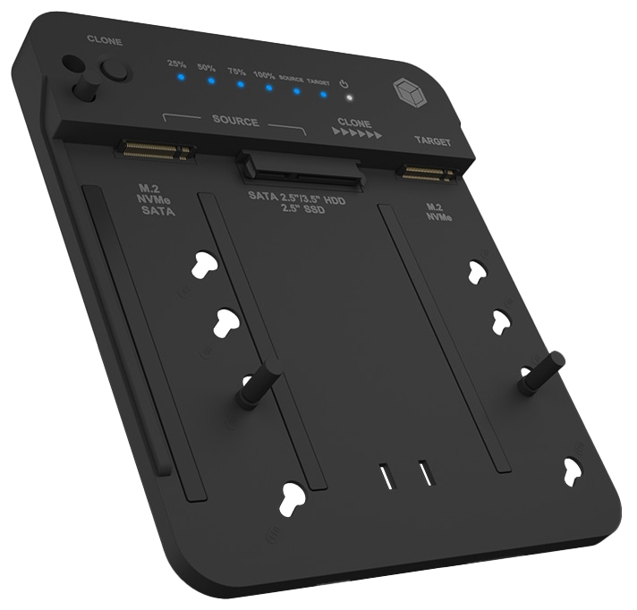 ICY BOX CloneStation & DockingStation IB-2913MCL-C31 M.2 NVME & SATA 2.5''/3.5'' SSD/HDD ICY BOX CloneStation & DockingStation IB-2913MCL-C31 M.2 NVME & SATA 2.5''/3.5'' SSD/HDD