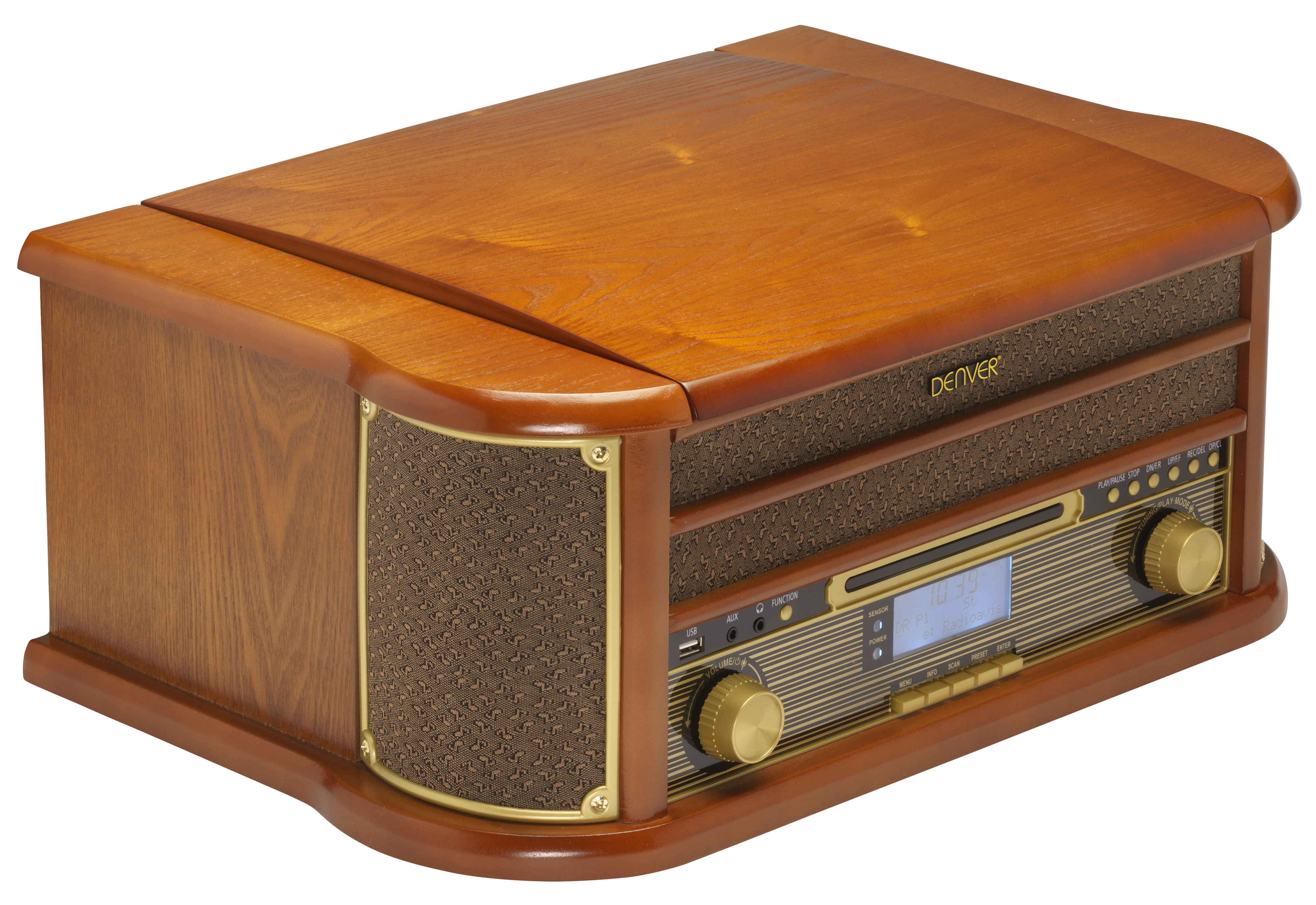 DENVER Retro Music Center MRD-51, Holz DENVER Retro Music Center MRD-51, Holz