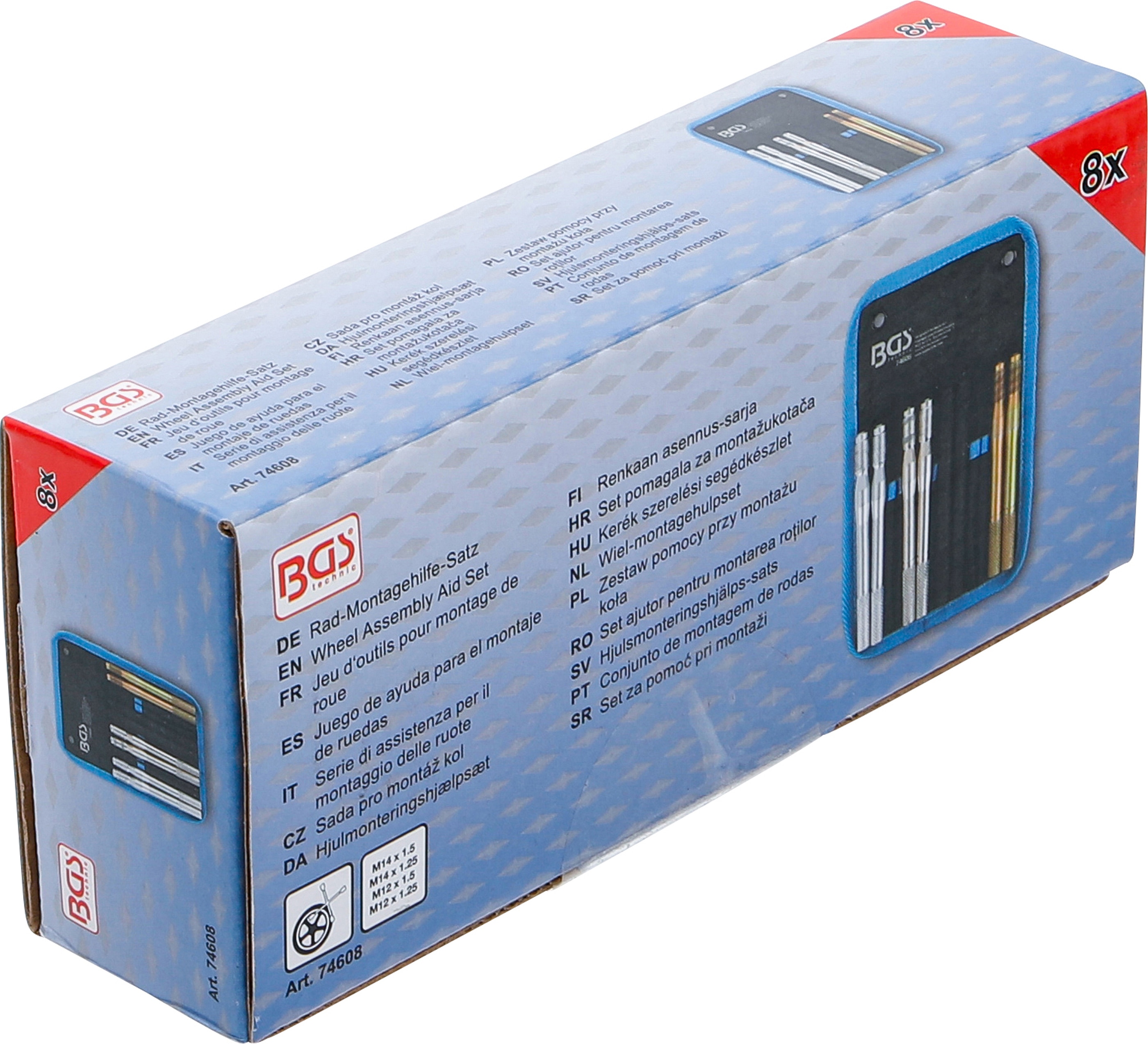 BGS TECHNIC Rad-Montagehilfe-Satz, 8-teilig BGS TECHNIC Rad-Montagehilfe-Satz, 8-teilig