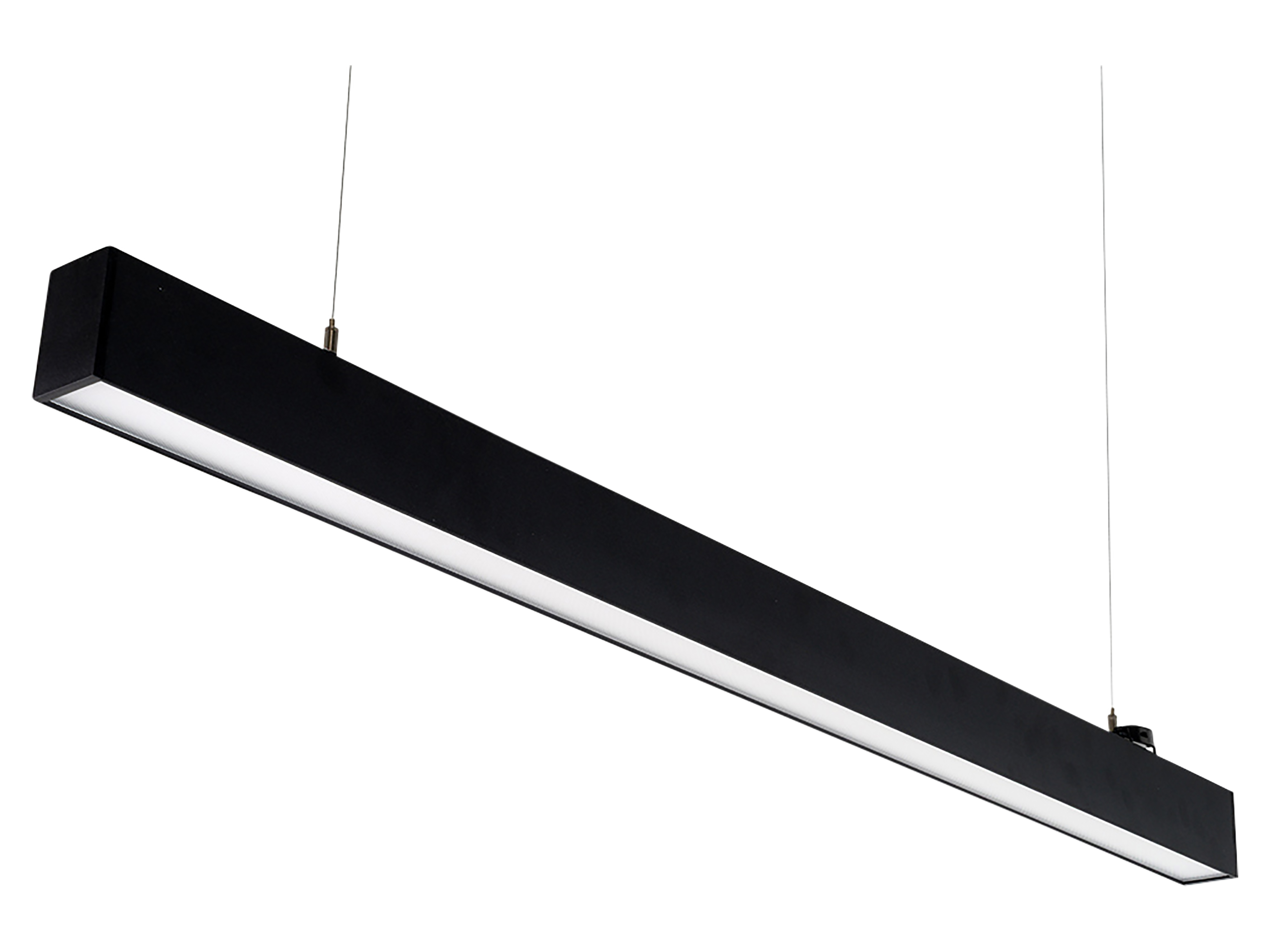 LUXULA LED-Büro-/Tresenleuchte, 30W, 3000/4000/6500K, EEK: E, 3600lm, IP20, schwarz