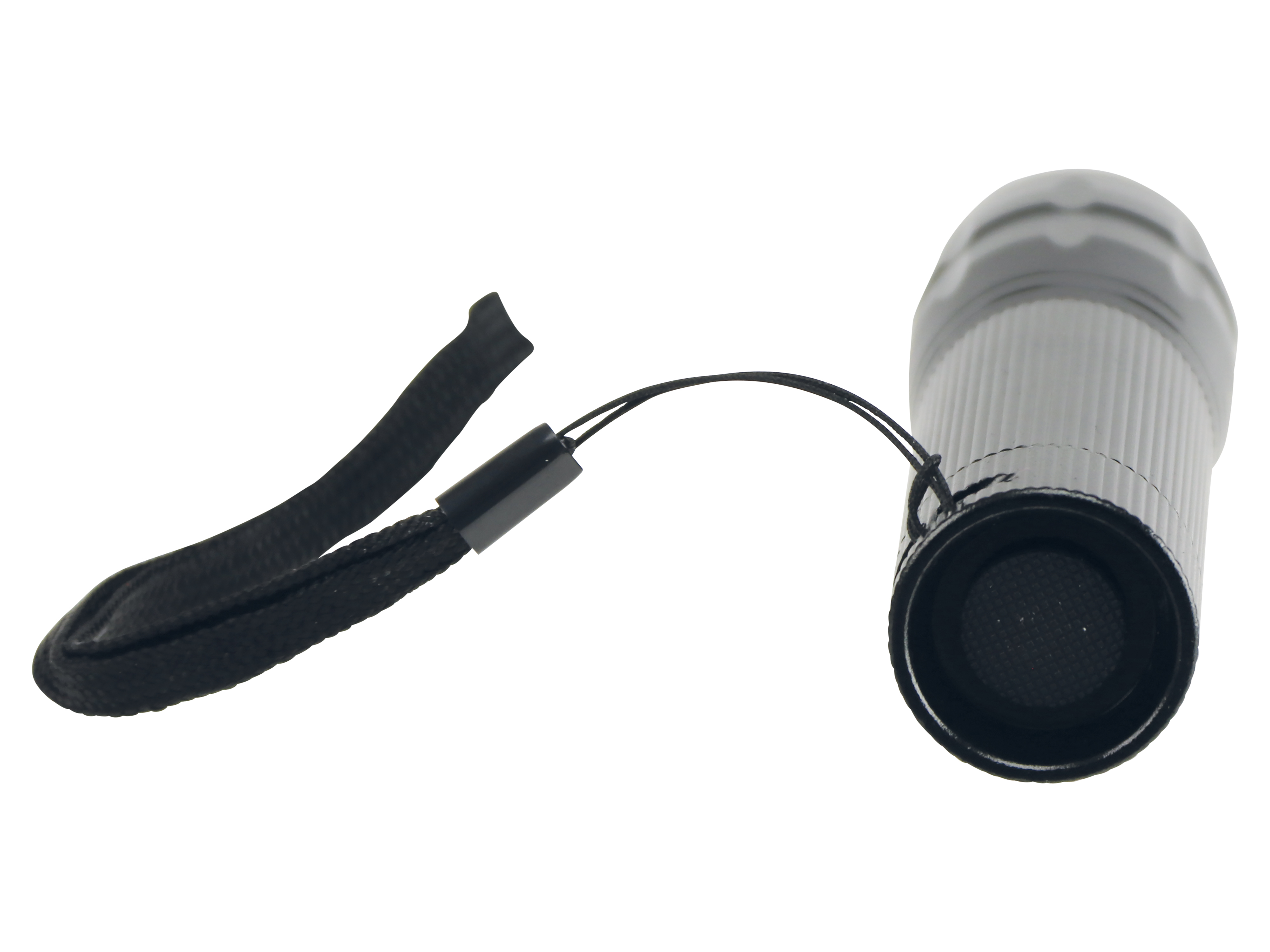 LED-Taschenlampe, Alu, 5 W OSRAM LED, schwarz, 4xMicro LED-Taschenlampe, Alu, 5 W OSRAM LED, schwarz, 4xMicro