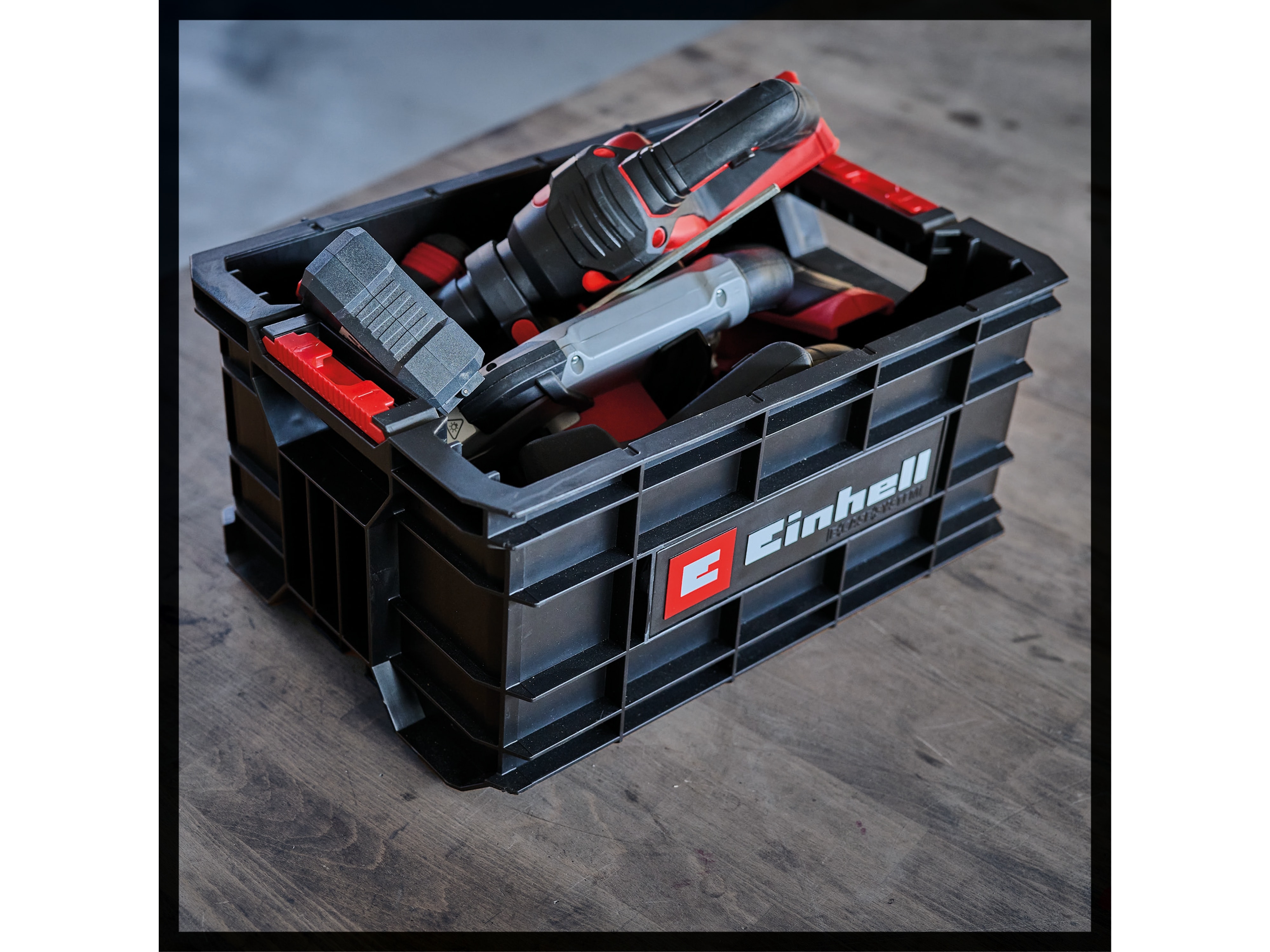 EINHELL Systemkoffer E-Case Werkzeugkiste EINHELL Systemkoffer E-Case Werkzeugkiste