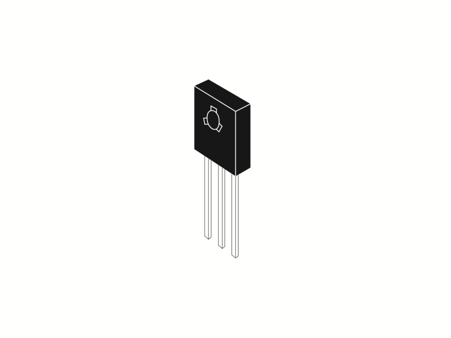 Transistor BD139-16, NPN, 80 V, 1,5 A Transistor; Leistung, TBD139.16