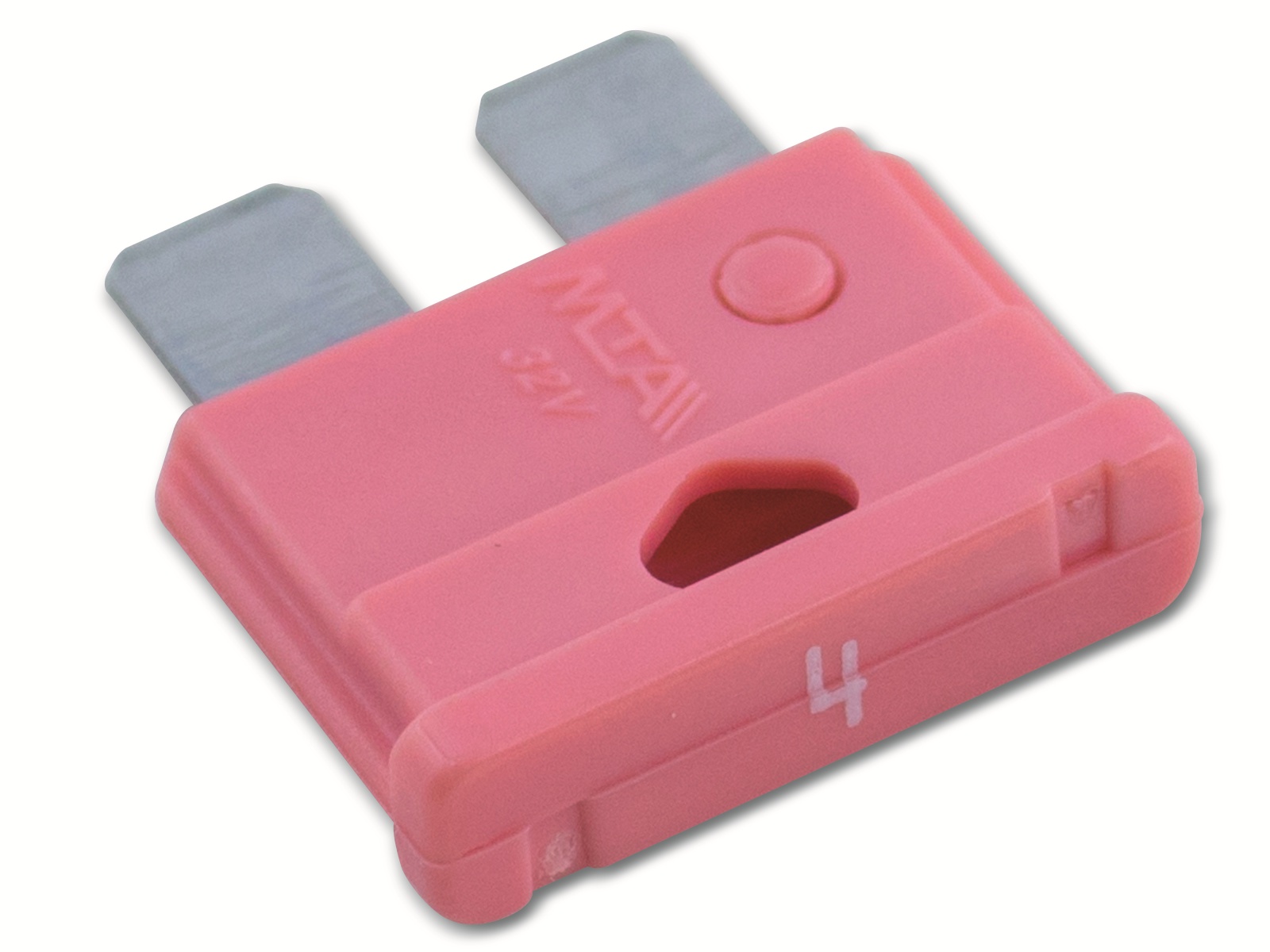 MTA KFZ-Flachsicherung 340.023, Standard, 4 A, rosa MTA KFZ-Flachsicherung 340.023, Standard, 4 A, rosa