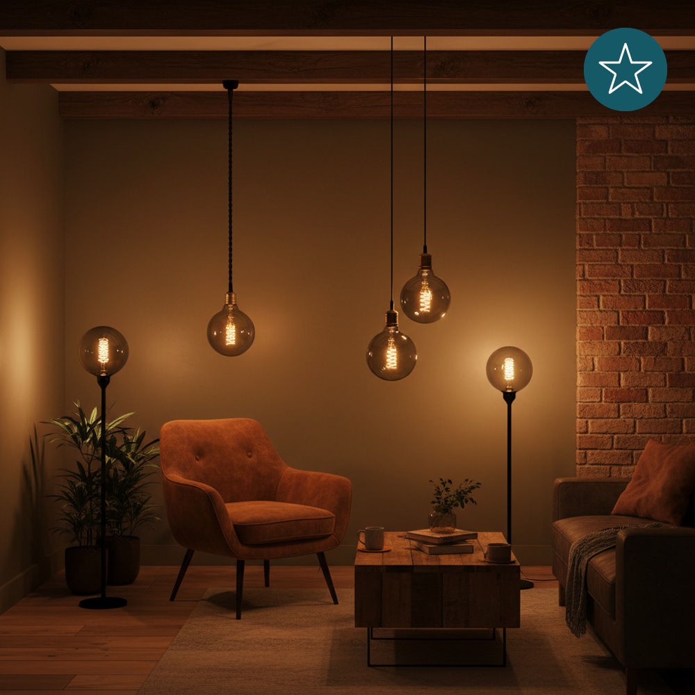 LUXULA LED-Filament-Lampe, SPIRAL, Globe, E27, 4W, 40lm, 1800K, dimmbar LUXULA LED-Filament-Lampe, SPIRAL, Globe, E27, 4W, 40lm, 1800K, dimmbar