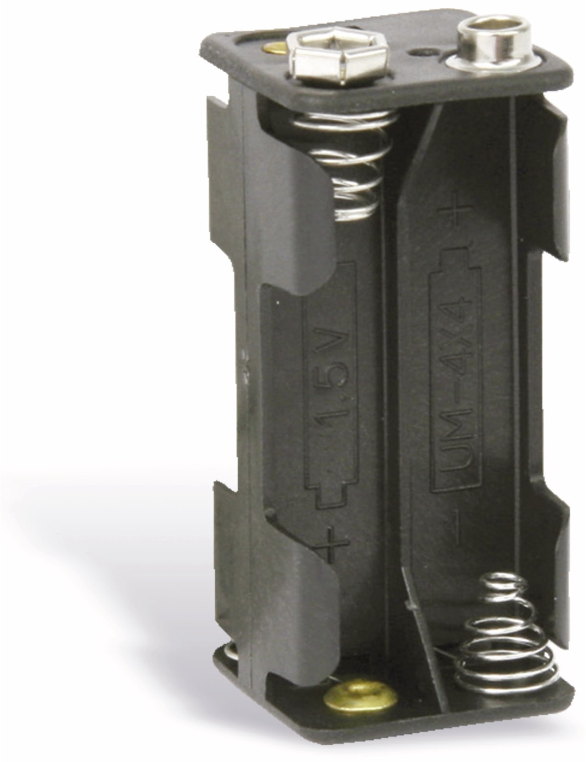 GOOBAY Batteriehalter, 4x Micro, Clipanschluss GOOBAY Batteriehalter, 4x Micro, Clipanschluss