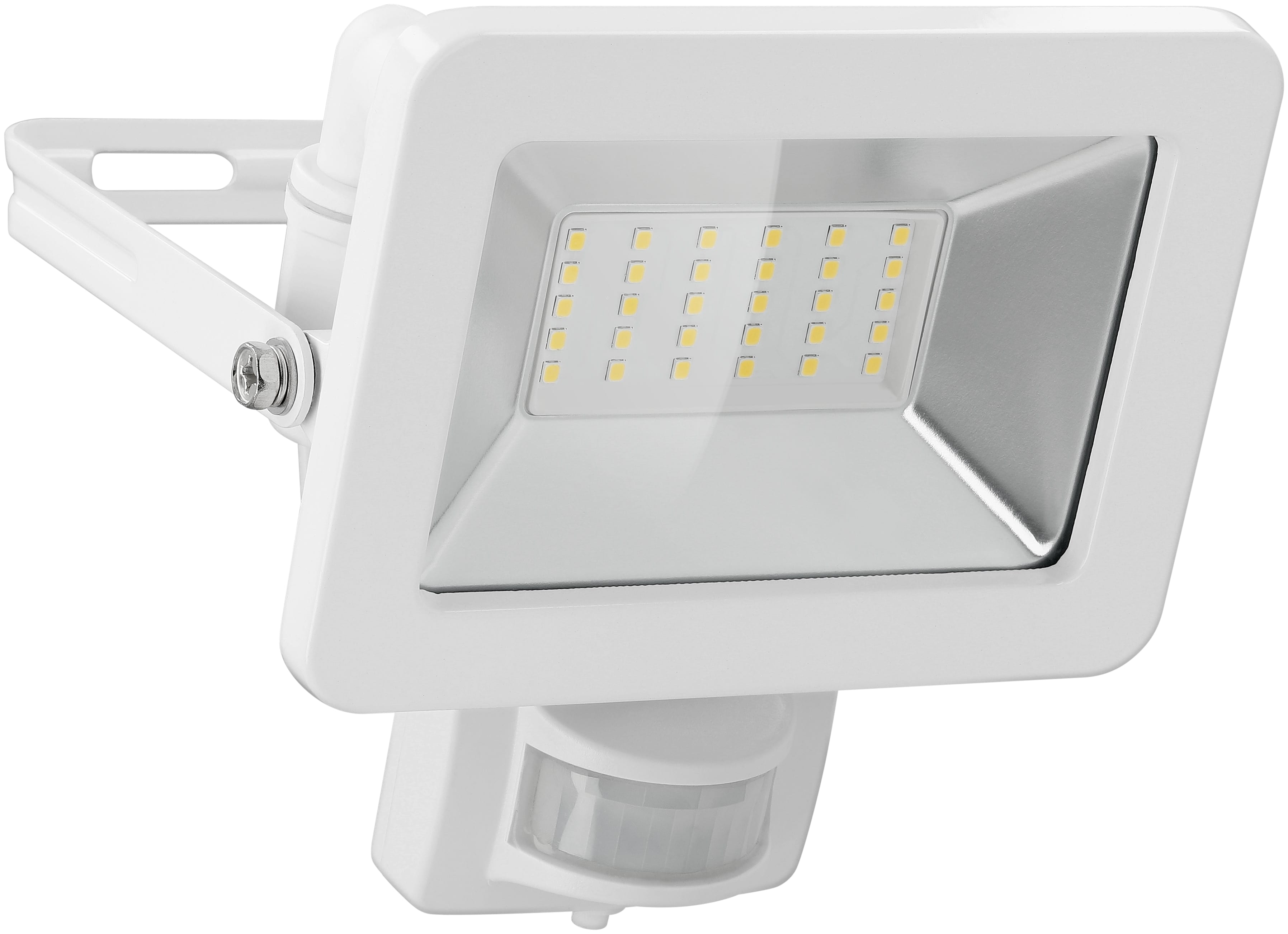 GOOBAY LED-Fluter mit Bewegungsmelder, 30W, 2550lm, 4000K, weiß GOOBAY LED-Fluter mit Bewegungsmelder, 30W, 2550lm, 4000K, weiß