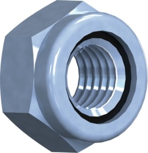 REISSER Sechskant-Sicherungsmutter, M4, DIN 985, SW7, 100 St REISSER Sechskant-Sicherungsmutter, M4, DIN 985, SW7, 100 St