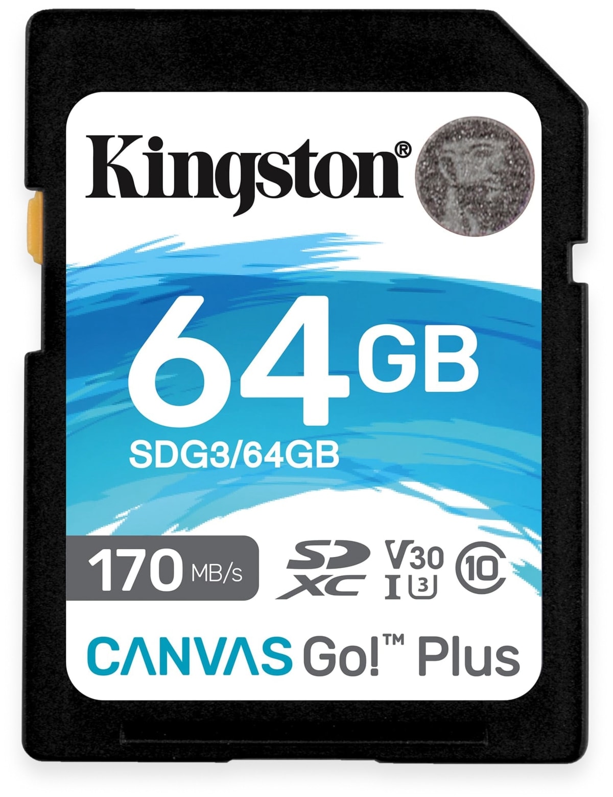 KINGSTON SD-Card Canvas GO!, 64 GB KINGSTON SD-Card Canvas GO!, 64 GB