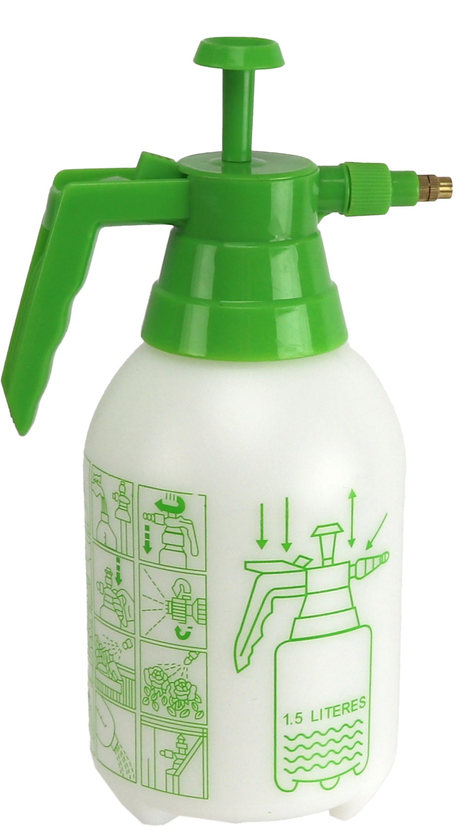 Drucksprühgerät, 1,5 Liter, Messingdüse Drucksprühgerät, 1,5 Liter, Messingdüse