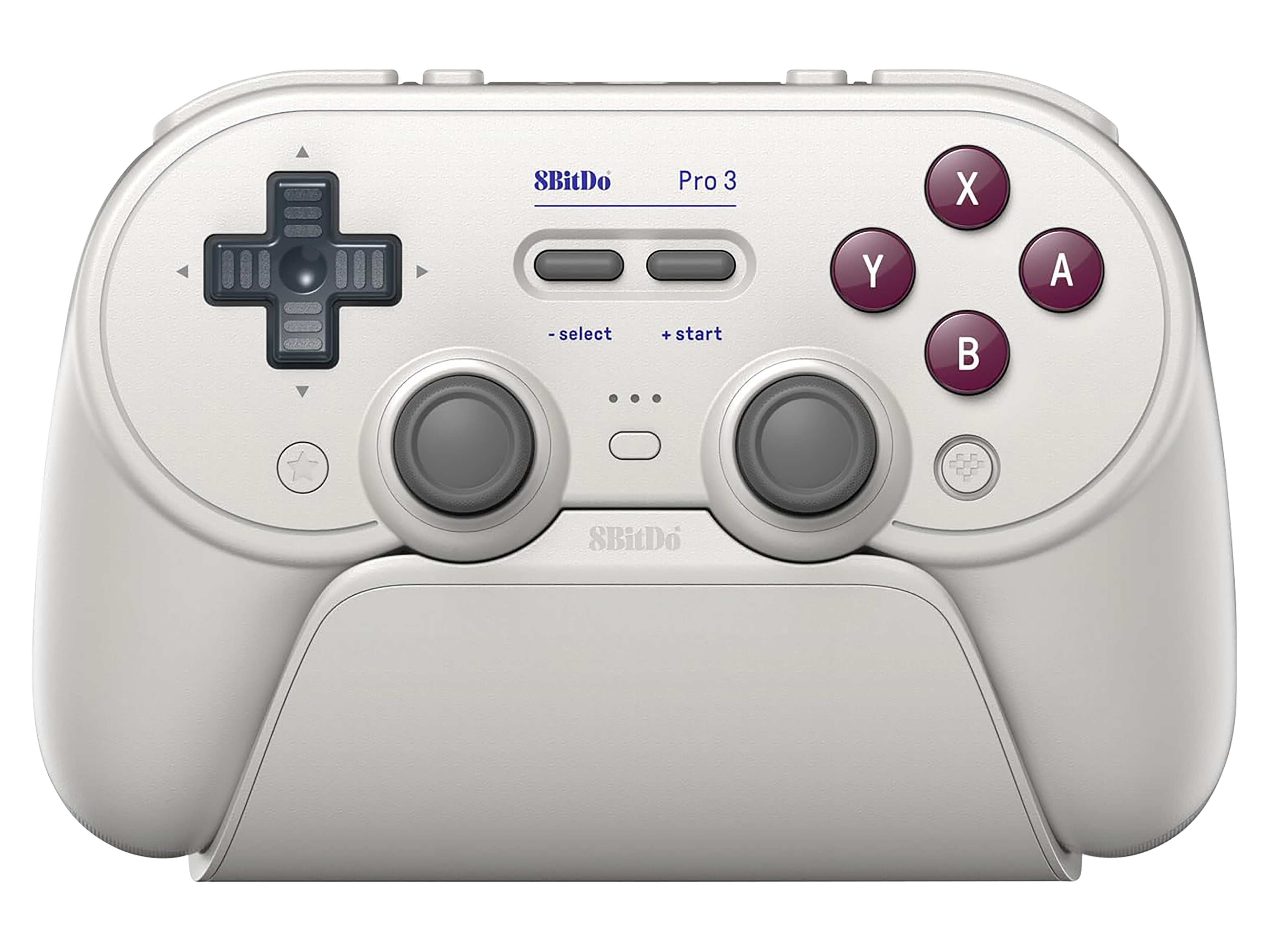 8BITDO Pro 3 Bluetooth Controller & Dock, hellgrau 8BITDO Pro 3 Bluetooth Controller & Dock, hellgrau