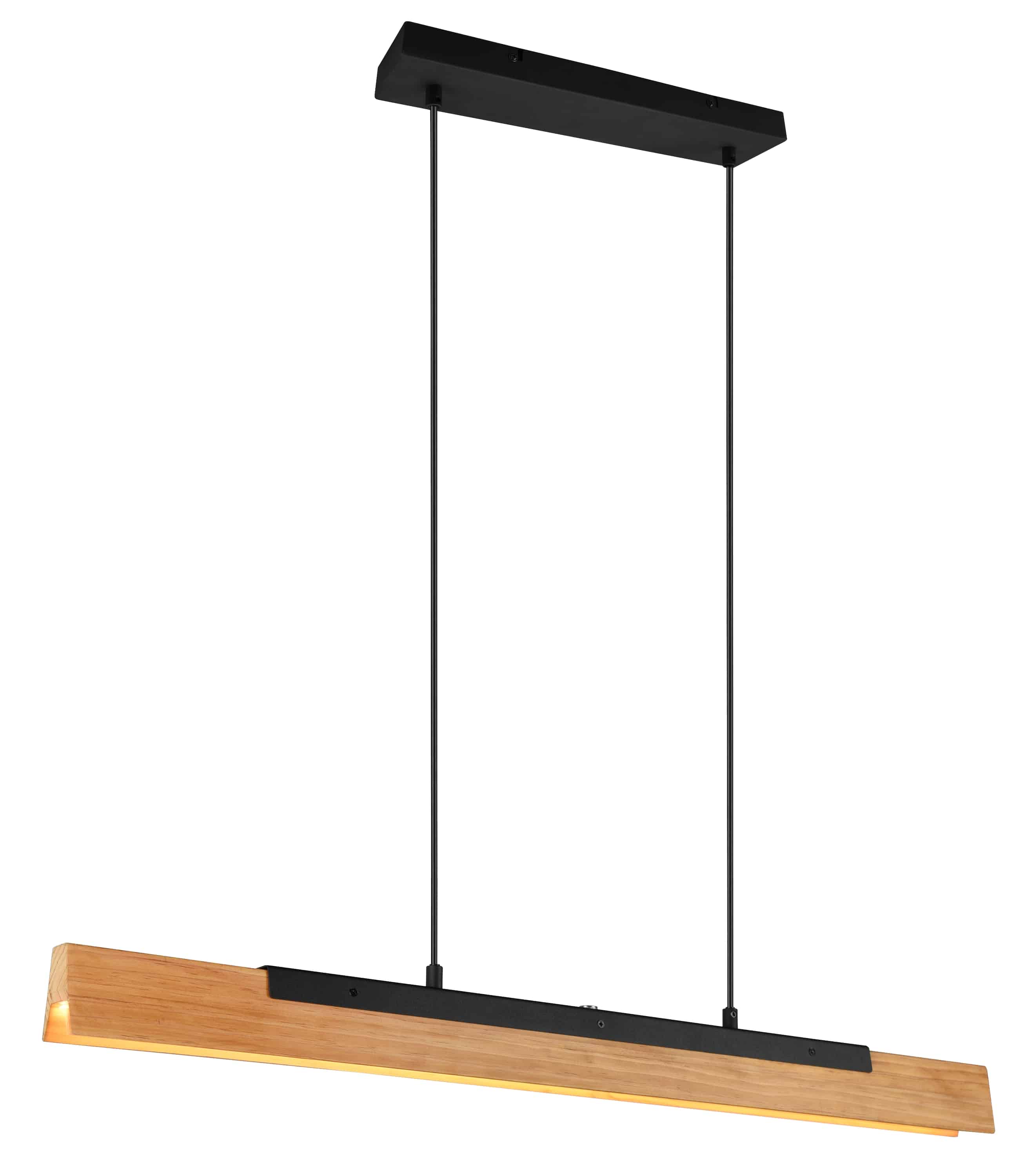 TRIO LED-Pendelleuchte Kerala 341610132 schwarz, 25 W, 3000 lm, 3000 K TRIO LED-Pendelleuchte Kerala 341610132 schwarz, 25 W, 3000 lm, 3000 K
