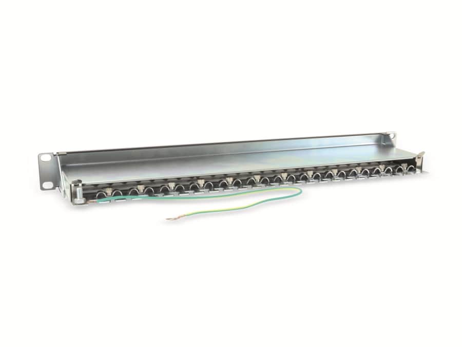 RED4POWER CAT.6 Patchpanel R4-N118S, 24-fach, 19", schwarz RED4POWER CAT.6 Patchpanel R4-N118S, 24-fach, 19", schwarz