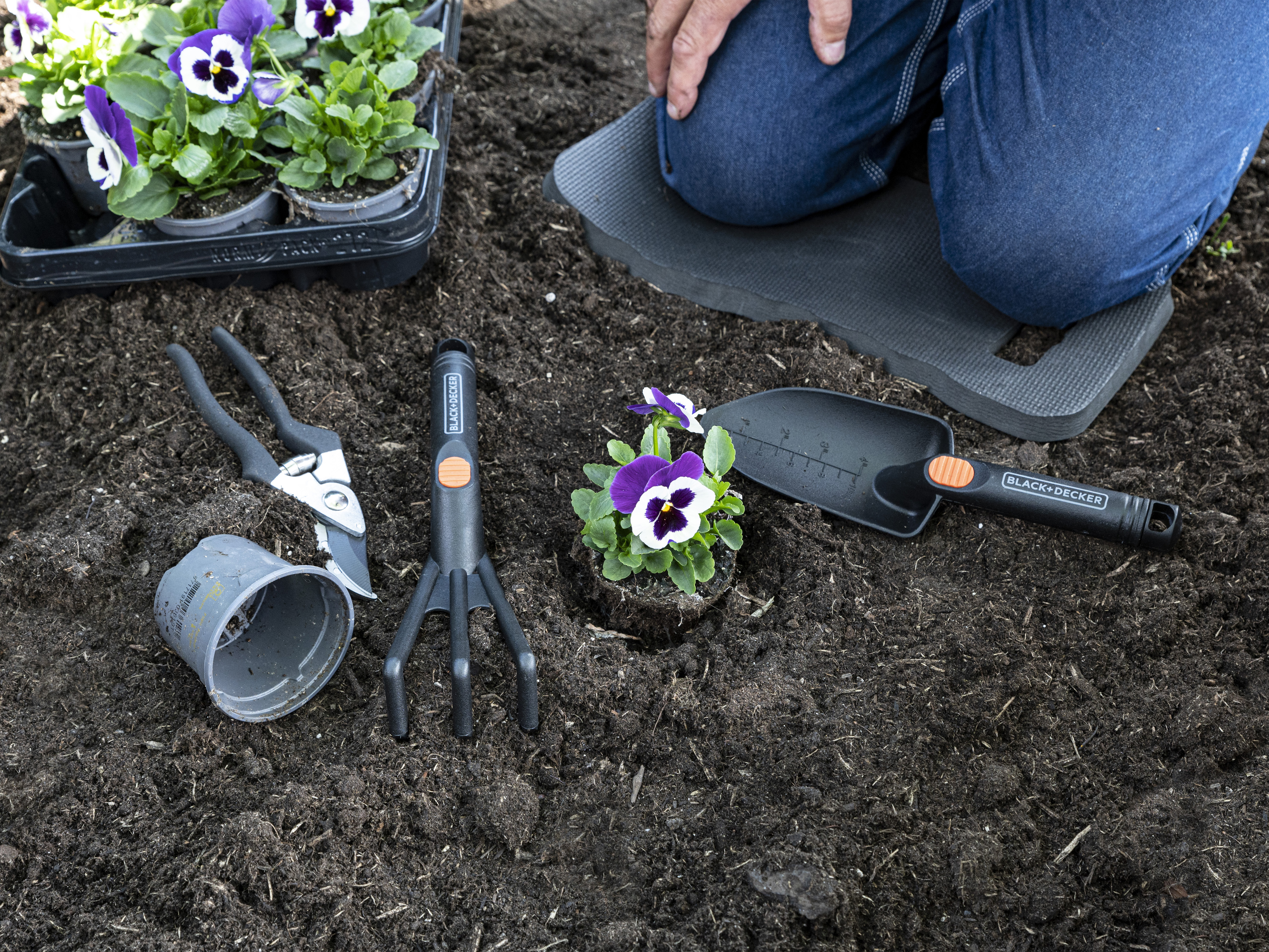 BLACK & DECKER Gartenwerkzeug-Set BLACK & DECKER Gartenwerkzeug-Set