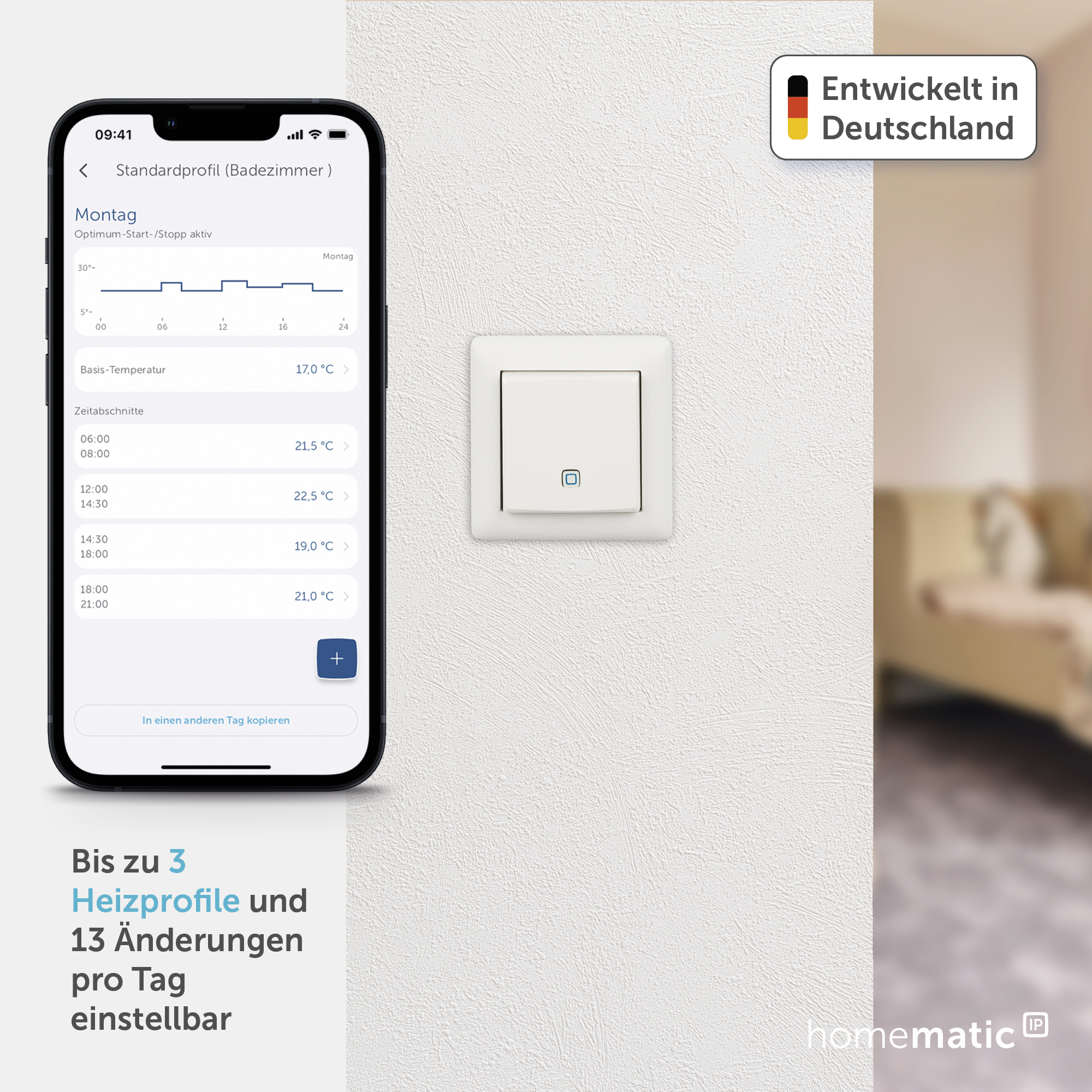 HOMEMATIC IP Smart Home 150181A0, Temp. und Luftfeucht. Sensor HOMEMATIC IP Smart Home 150181A0, Temp. und Luftfeucht. Sensor