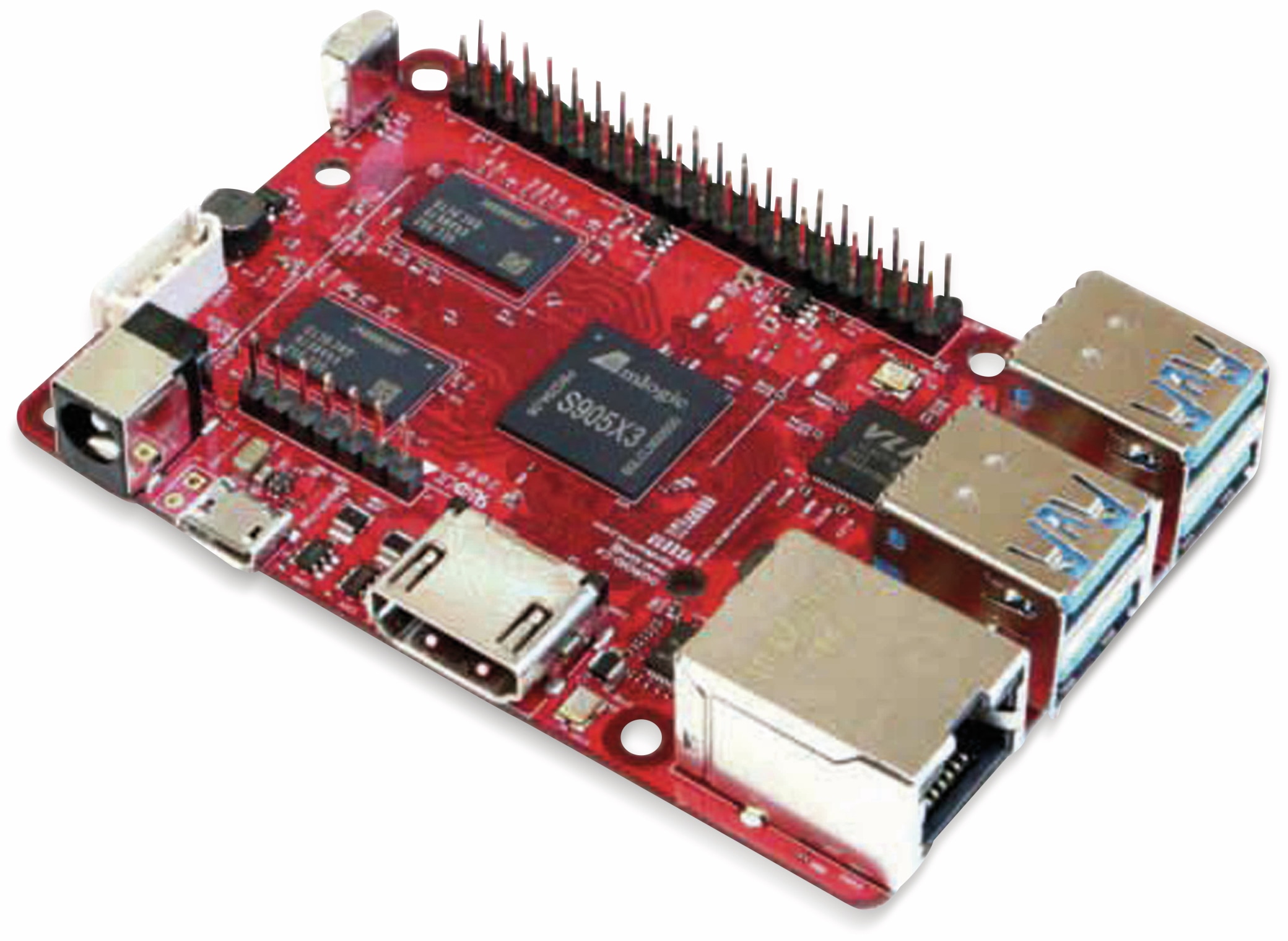 ODROID-C4 Einplatinen-Computer, 2 GHz QuadCore, 4 GB RAM, 4x USB ODROID-C4 Einplatinen-Computer, 2 GHz QuadCore, 4 GB RAM, 4x USB