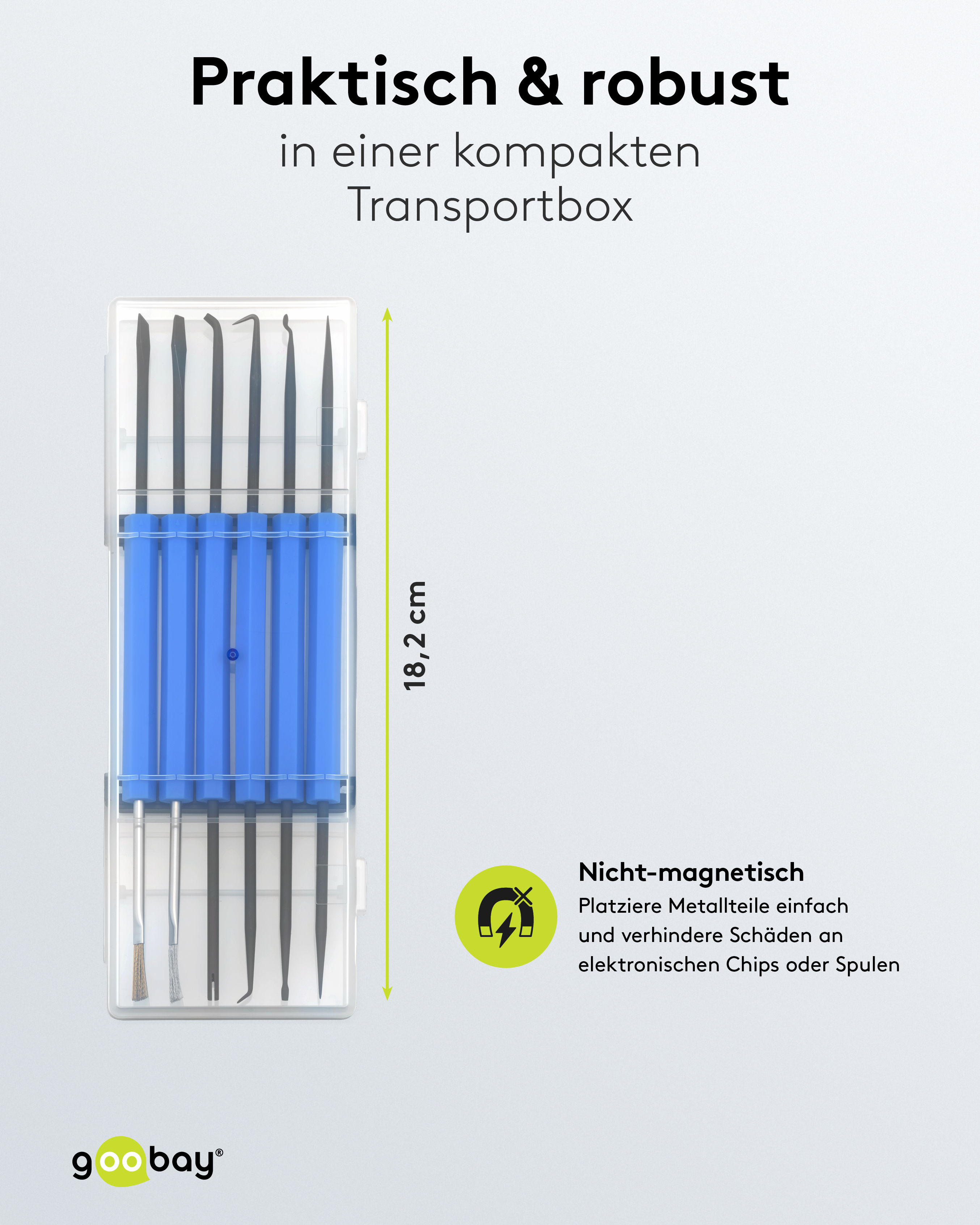 GOOBAY Lötwerkzeug, 77999, 6-teilig GOOBAY Lötwerkzeug, 77999, 6-teilig