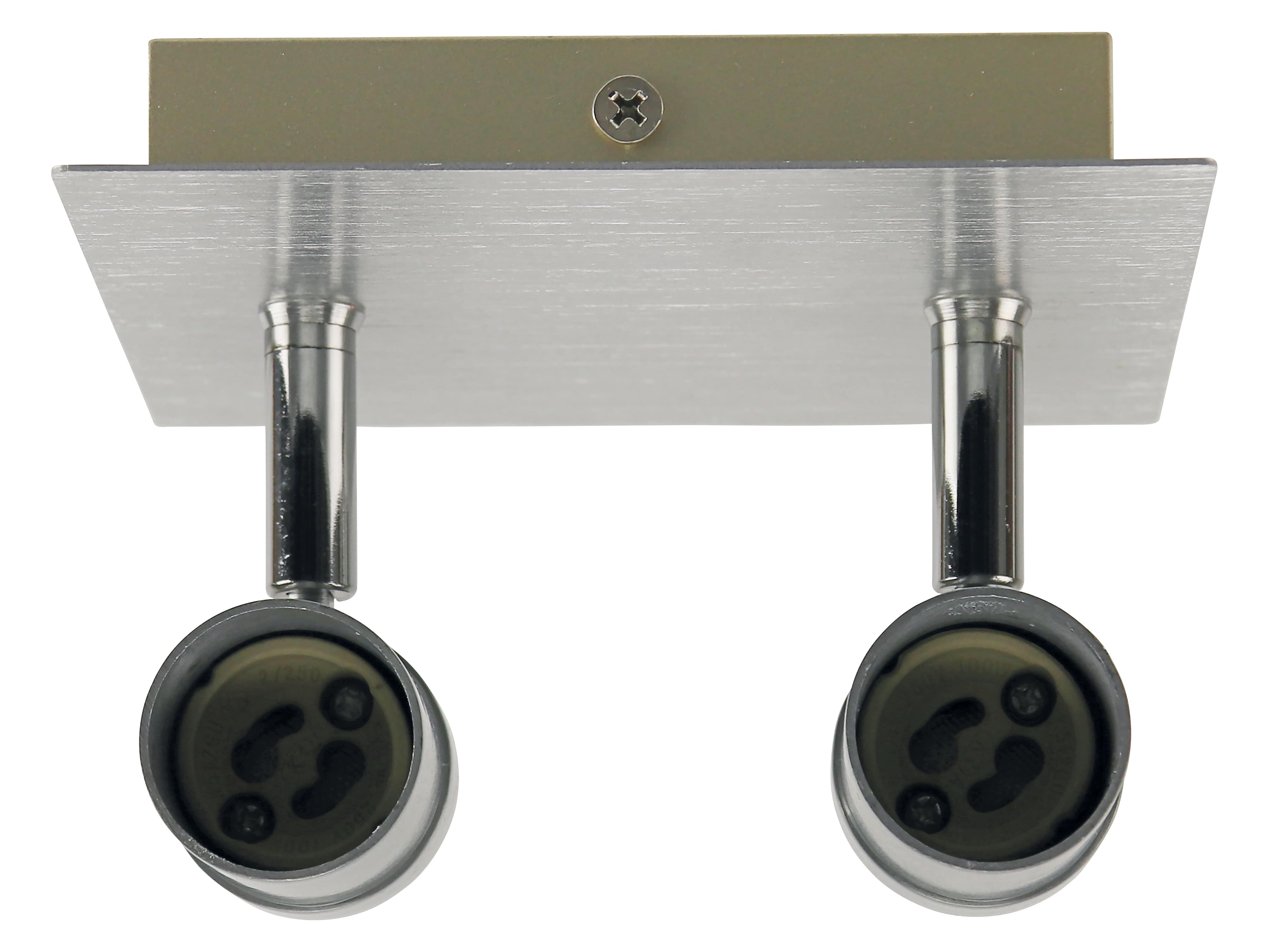 PHILIPS Spot-Leuchte, TITAN, Aluminium, 2 Fassungen PHILIPS Spot-Leuchte, TITAN, Aluminium, 2 Fassungen