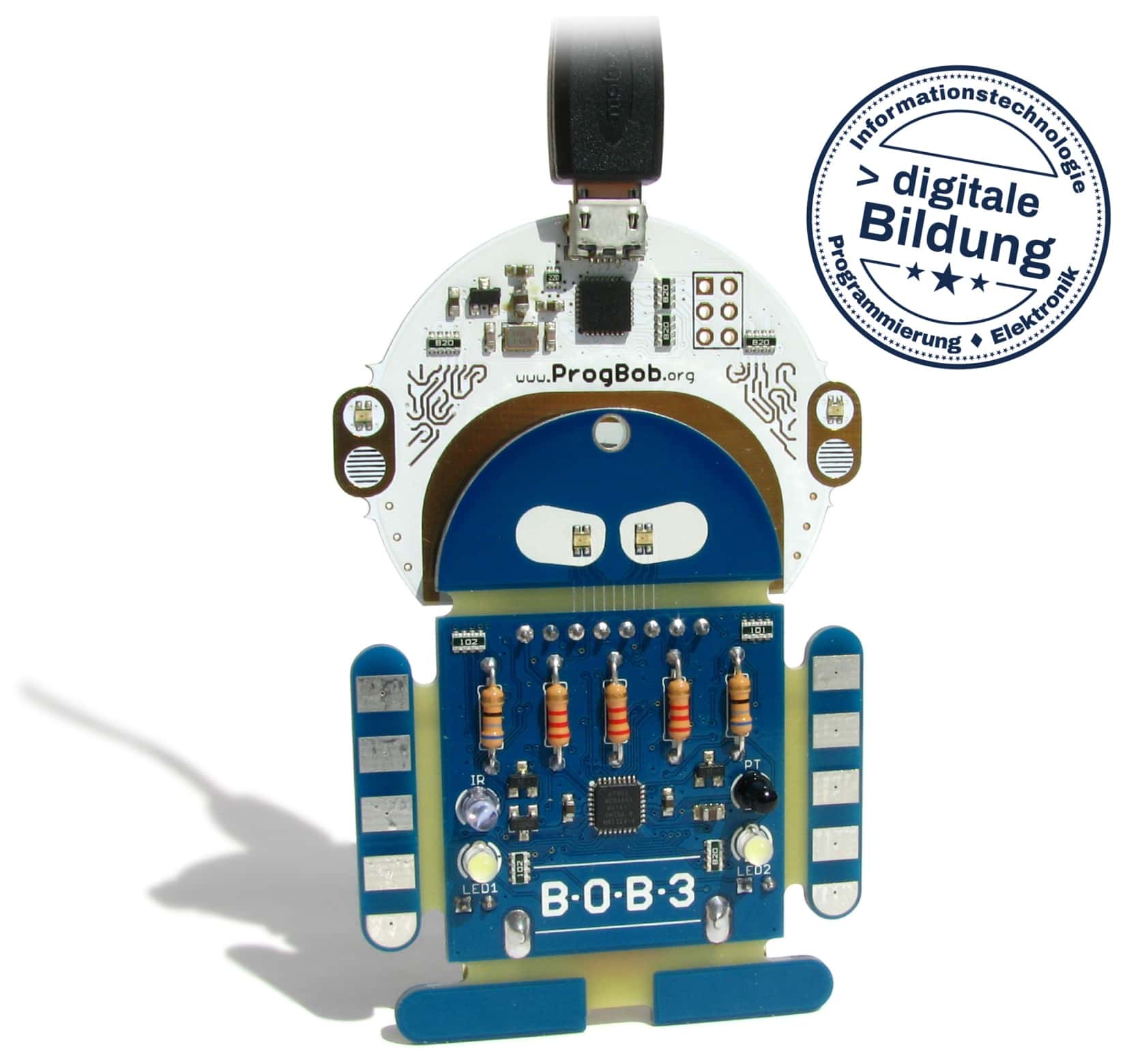 BOB3 Bausatz NICAI SYSTEMS Ein Roboter zum programmieren lernen