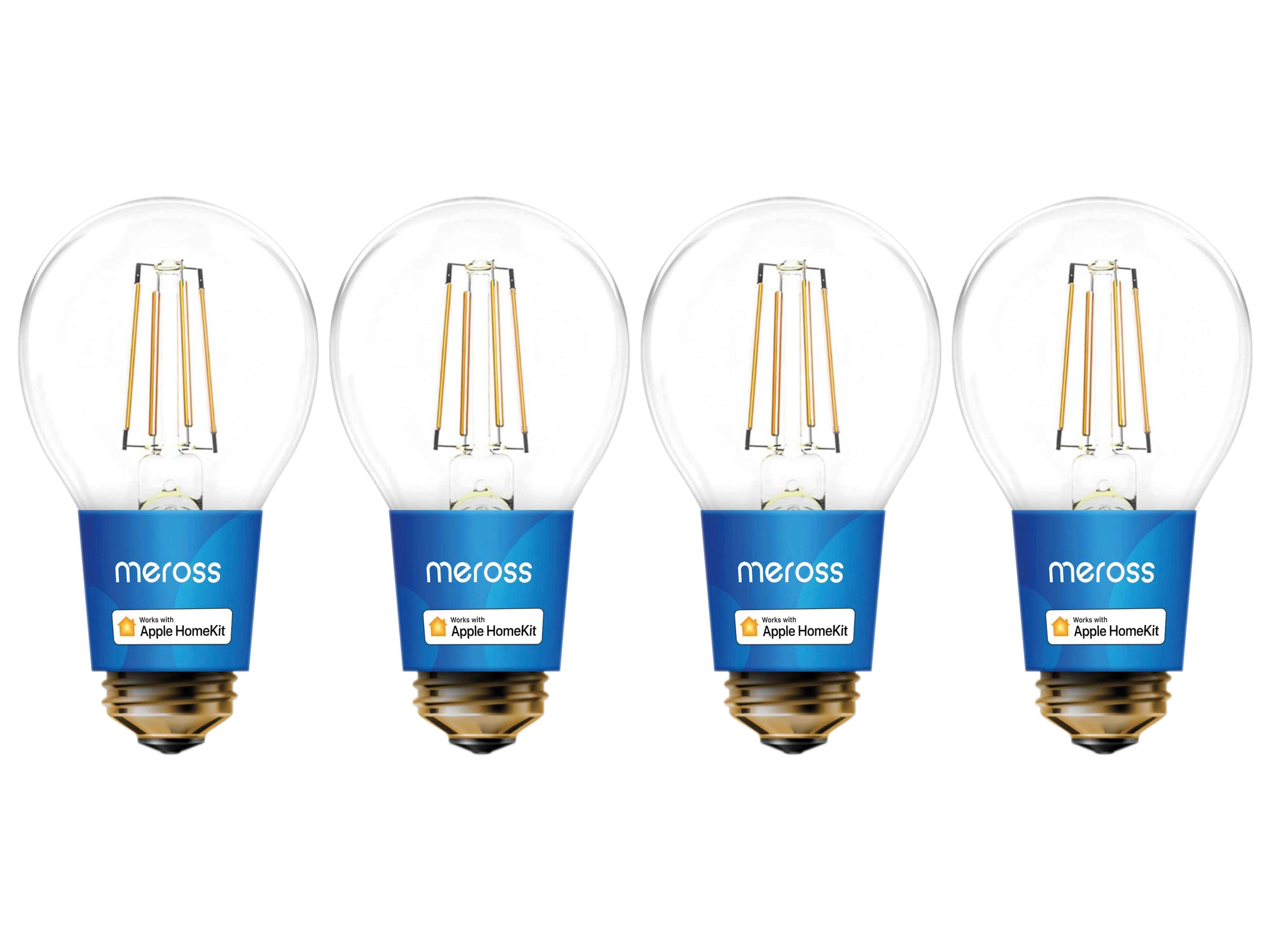 MEROSS WLAN LED-Lampe, MSL100HK, 4 Stück MEROSS WLAN LED-Lampe, MSL100HK, 4 Stück