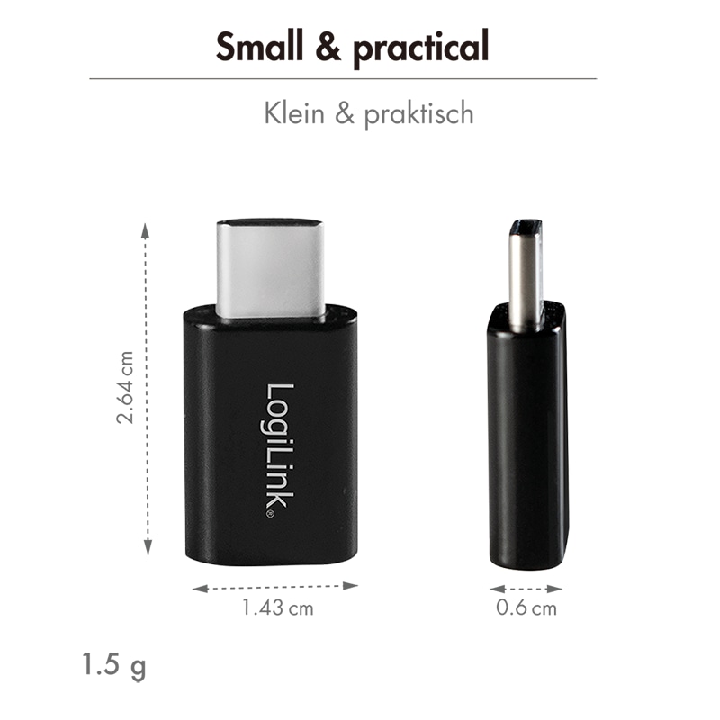 LOGILINK Bluetooth-Adapter BT0048A V5.3 USB-C LOGILINK Bluetooth-Adapter BT0048A V5.3 USB-C
