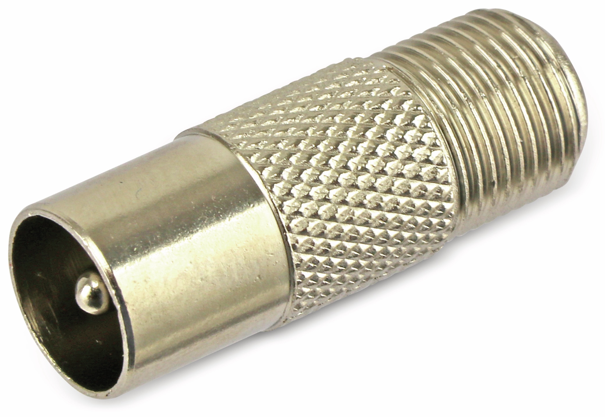 S-IMPULS F-Adapter, Koaxialstecker/F-Kupplung S-IMPULS F-Adapter, Koaxialstecker/F-Kupplung