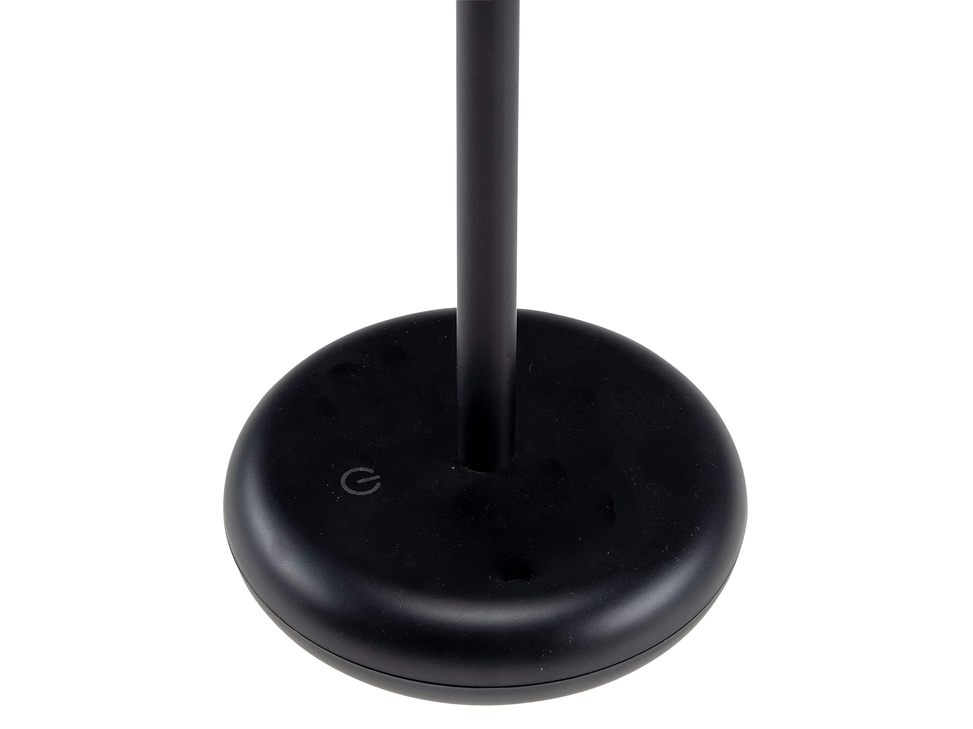 CHILITEC LED Akku Tischleuchte Foco Luz, 2900K, dimmbar, schwarz CHILITEC LED Akku Tischleuchte Foco Luz, 2900K, dimmbar, schwarz