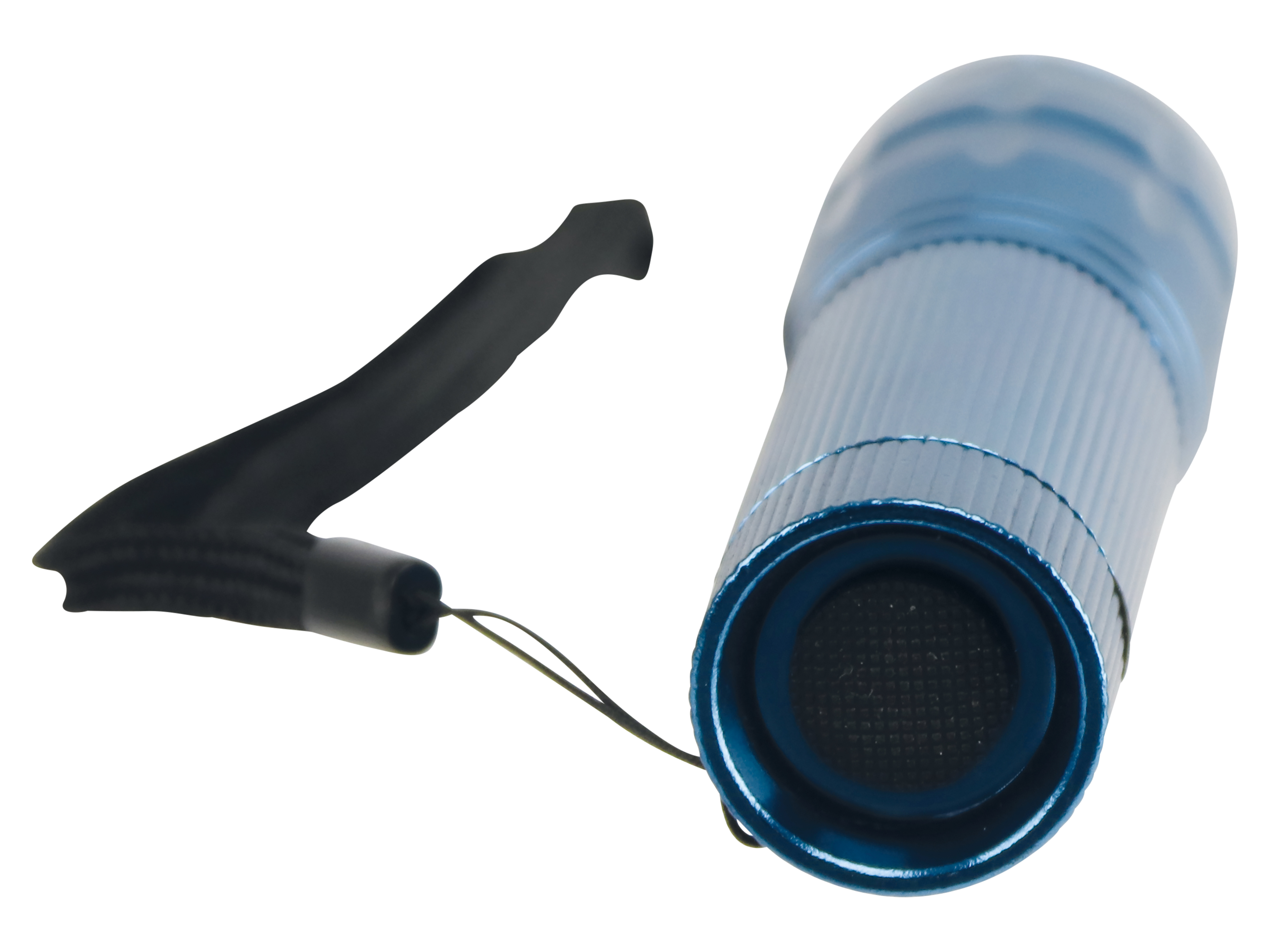 LED-Taschenlampe, Alu, 5 W OSRAM LED, blau, 4xMicro LED-Taschenlampe, Alu, 5 W OSRAM LED, blau, 4xMicro
