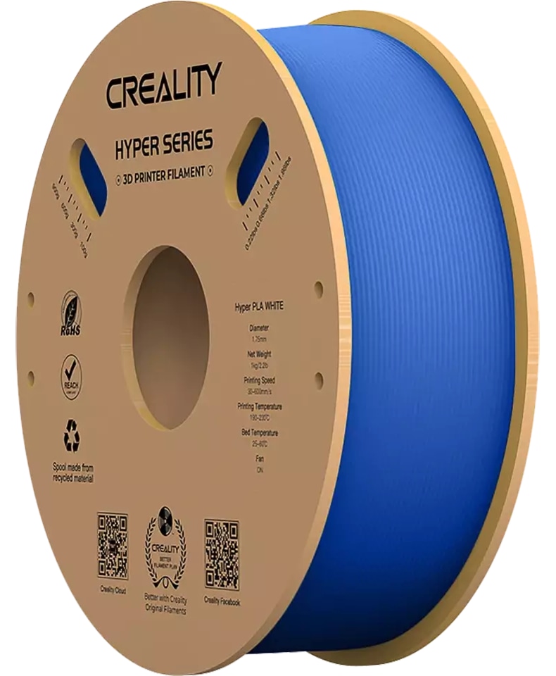 CREALITY 3D Filament PLA, 1 kg, blau, 1,75 mm CREALITY 3D Filament PLA, 1 kg, blau, 1,75 mm